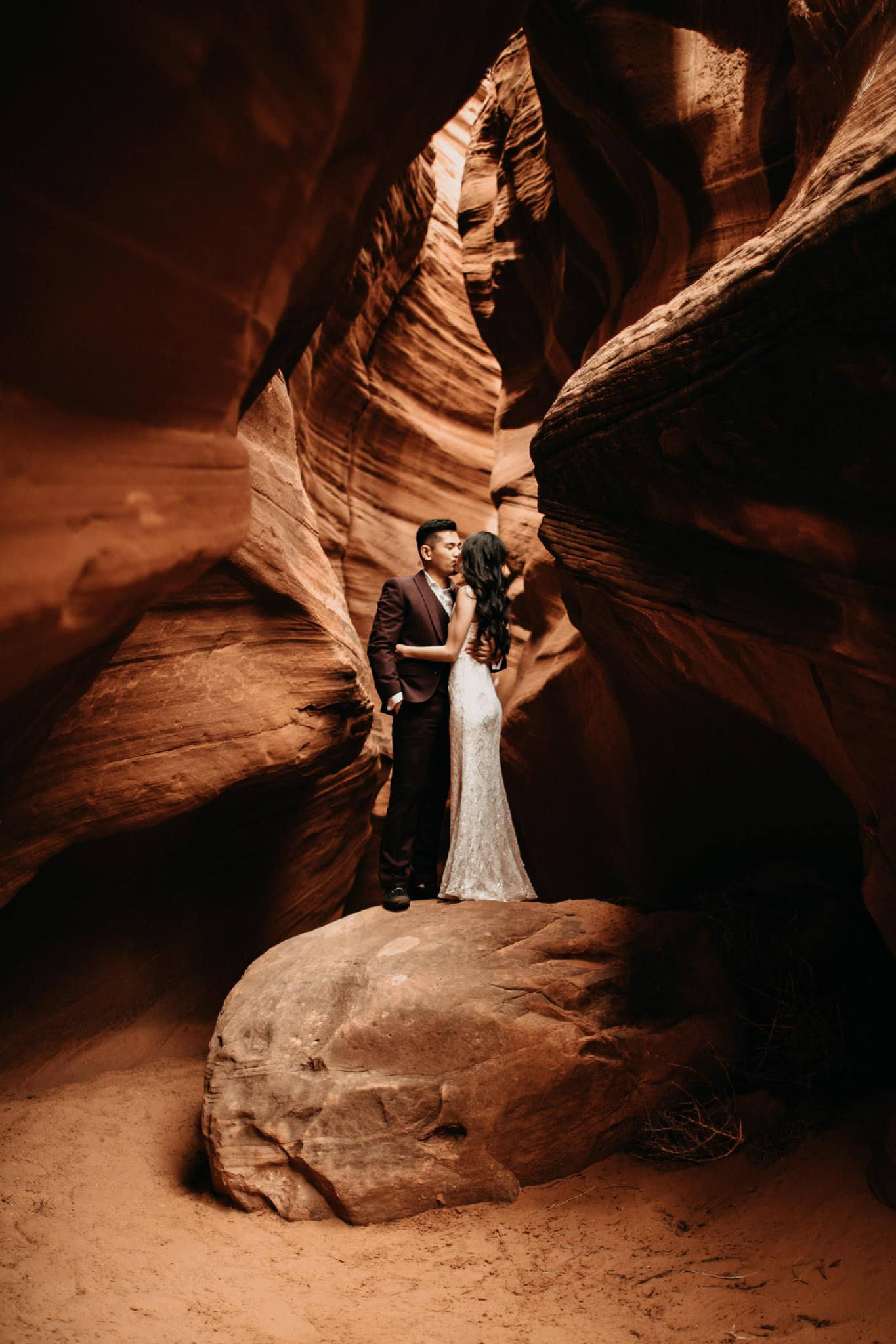 Romantic Engagement Getaway in Antelope Canyon
