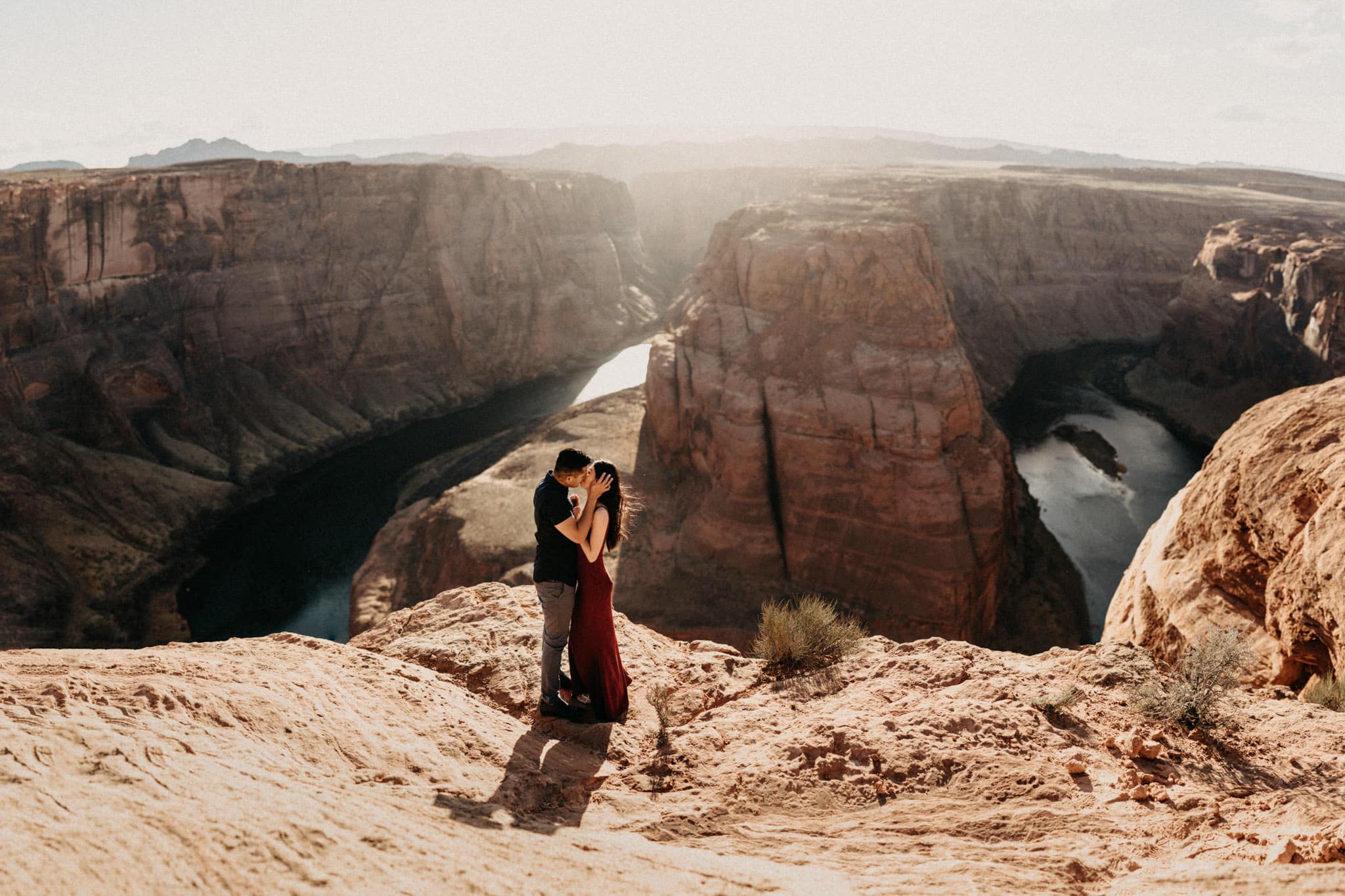 Romantic Engagement Getaway in Antelope Canyon