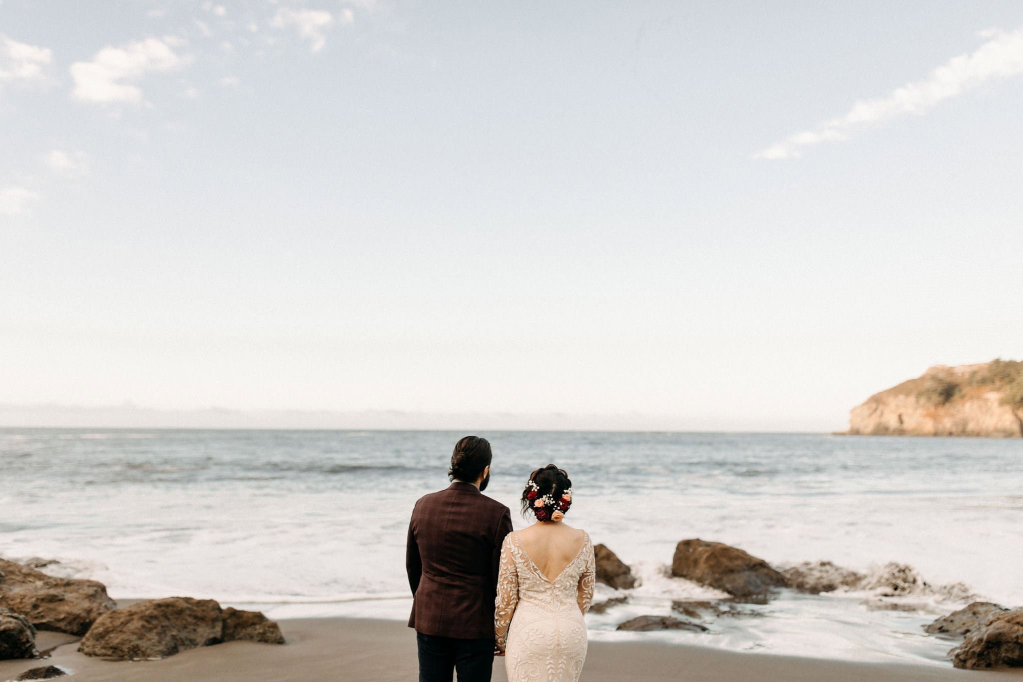 Elopement in the California Redwoods at Muir Beach