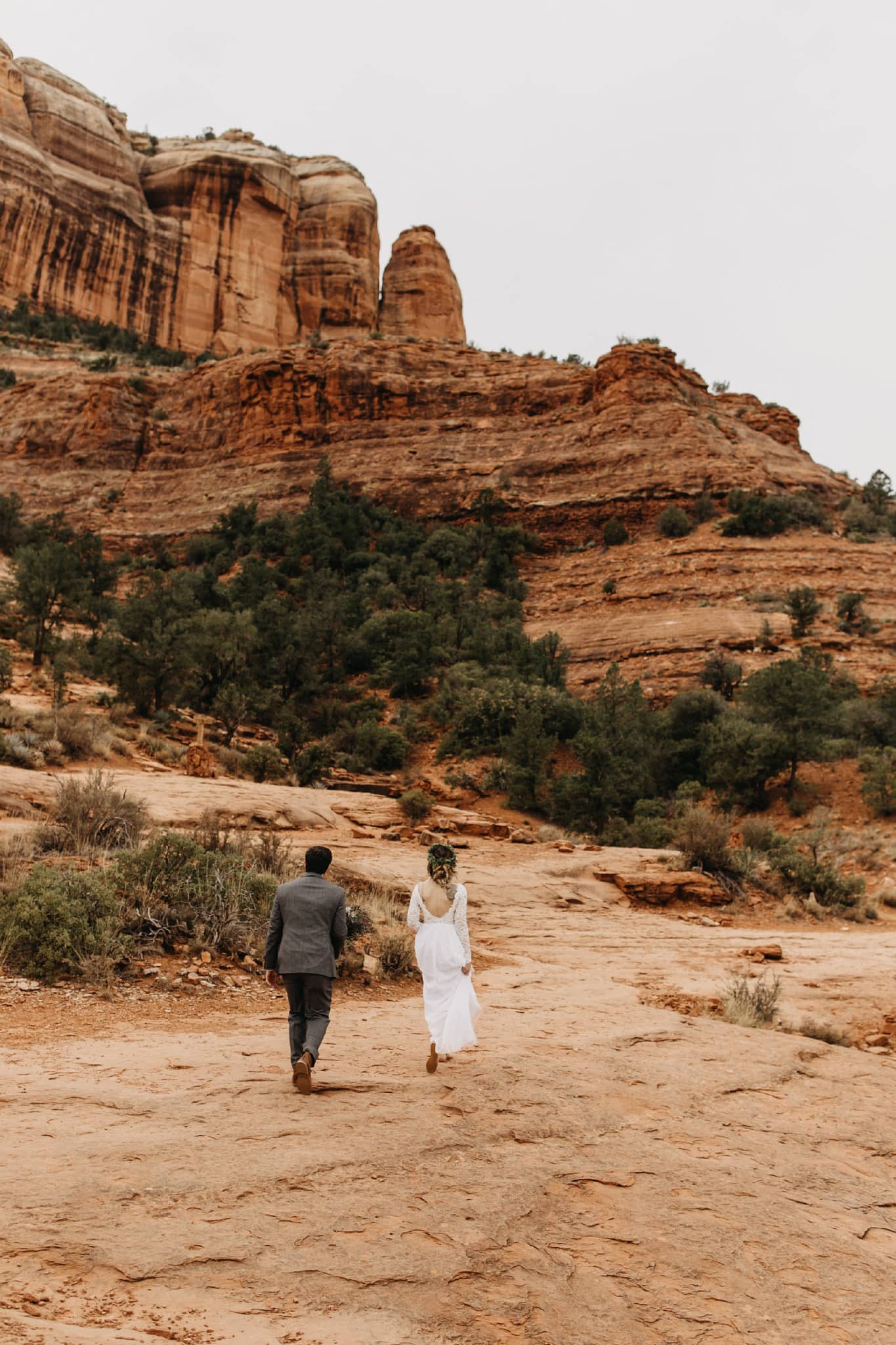 Romantic Sunset Elopement in Sedona