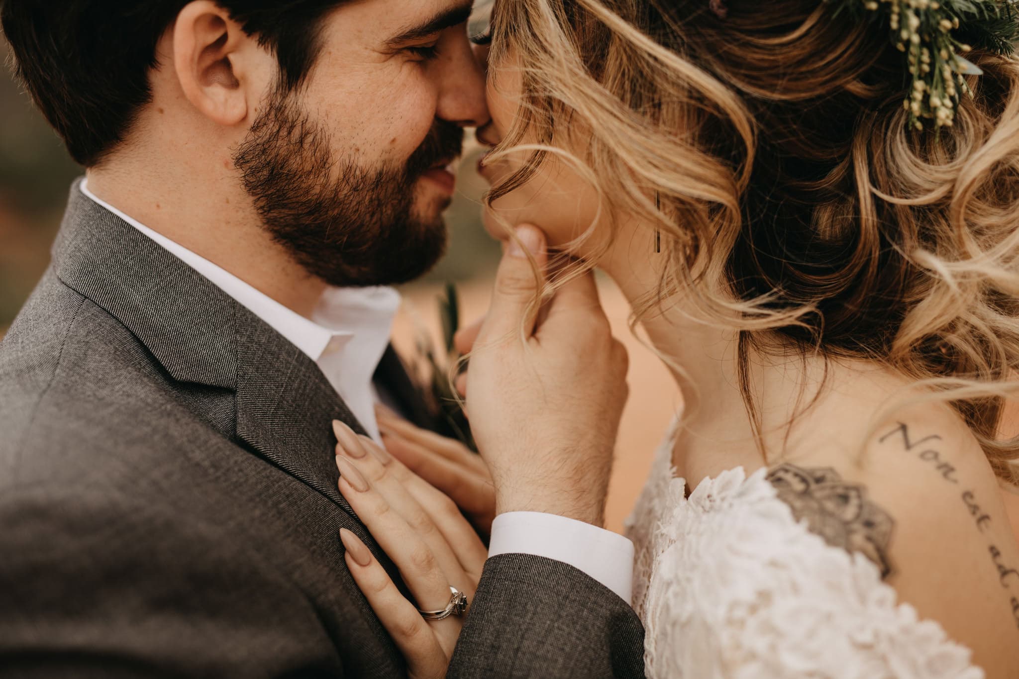 Intimate Sunset Elopement in Sedona