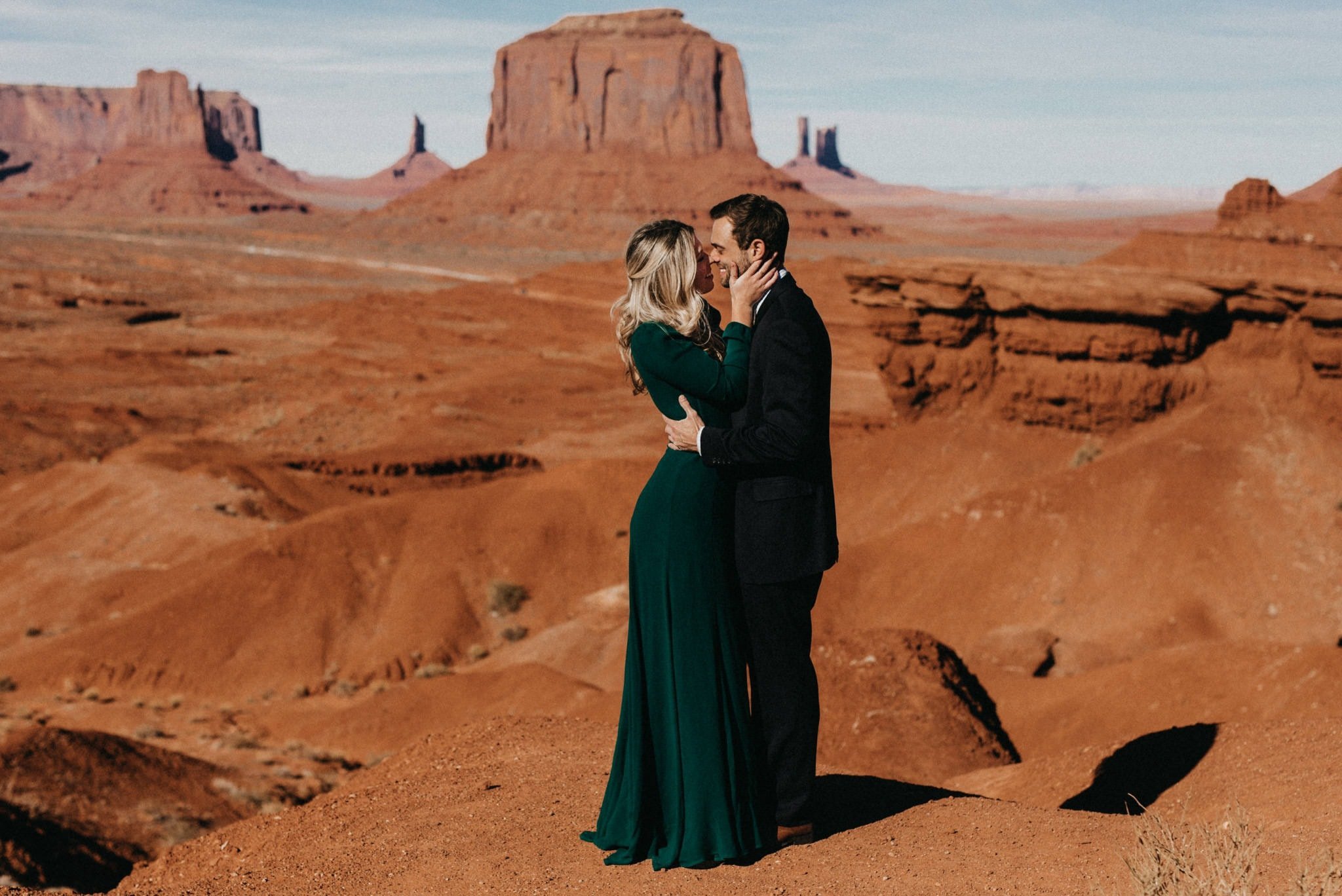 Adventurous Jeep Elopement in Monument Valley
