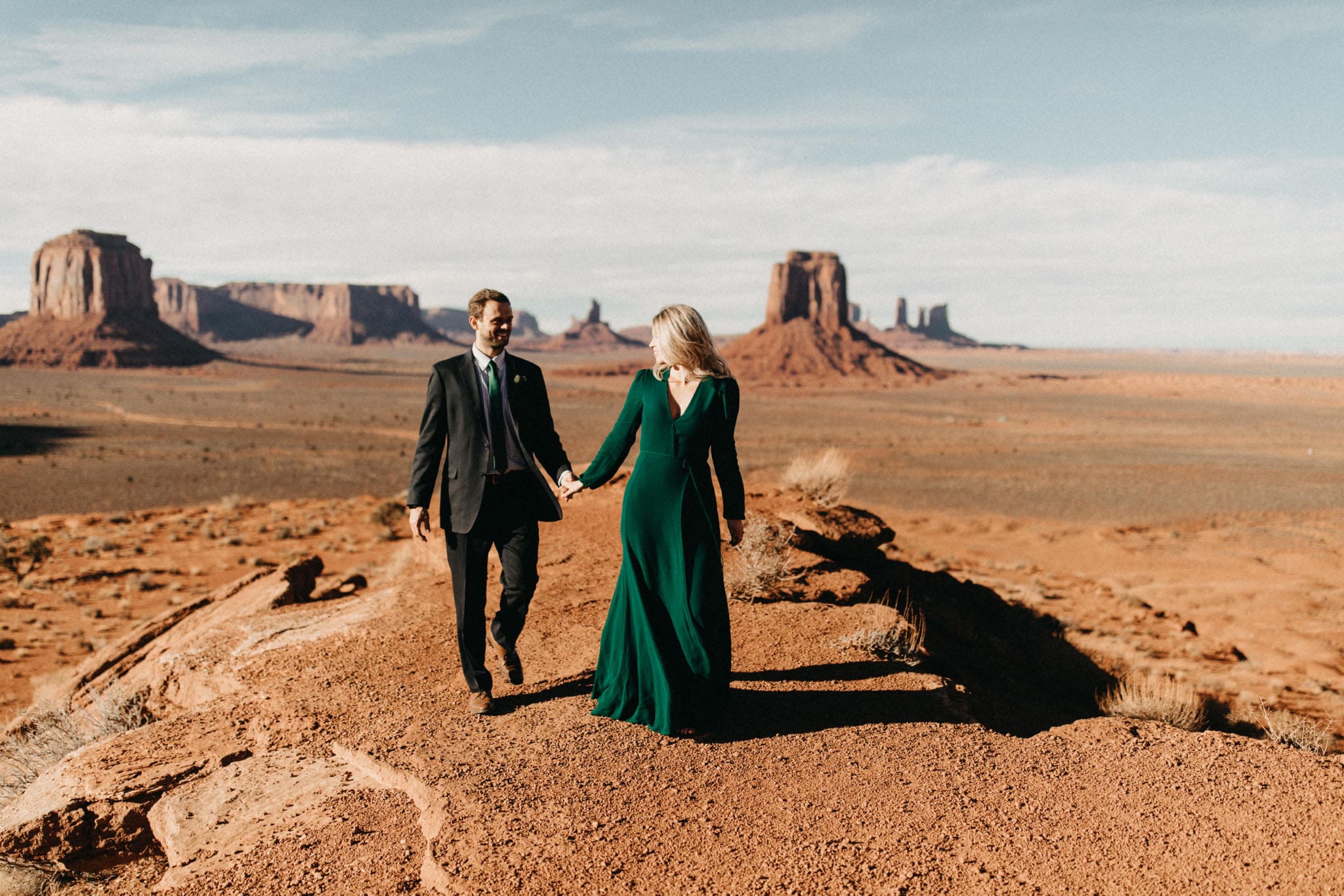 Adventurous Jeep Elopement in Monument Valley