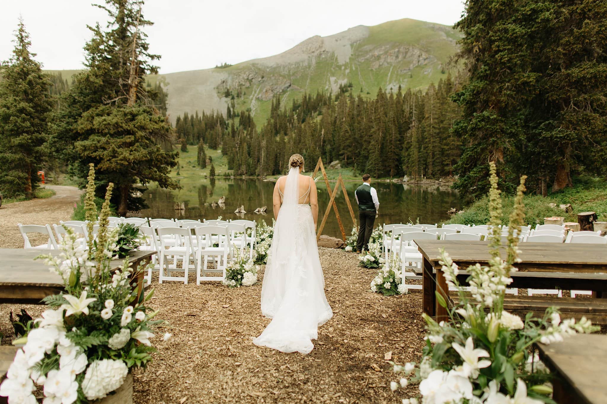 Intimate Wedding at Alta Lakes Observatory