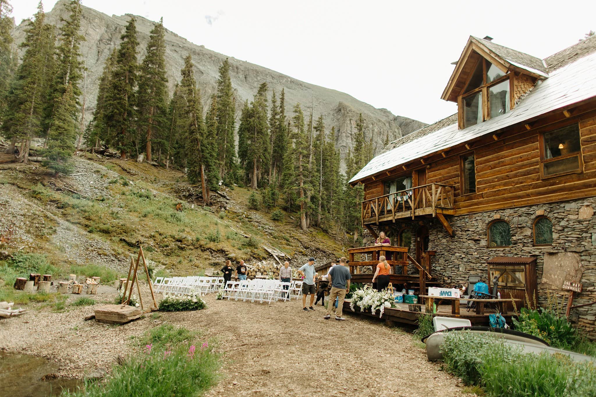 Intimate Wedding at Alta Lakes Observatory