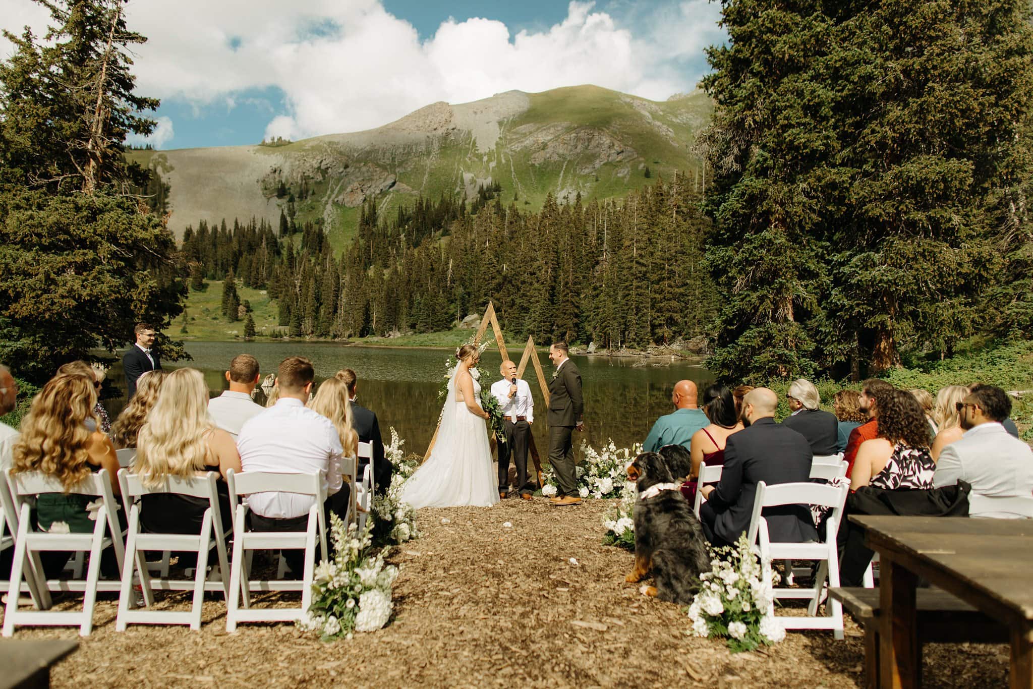 Intimate Wedding at Alta Lakes Observatory