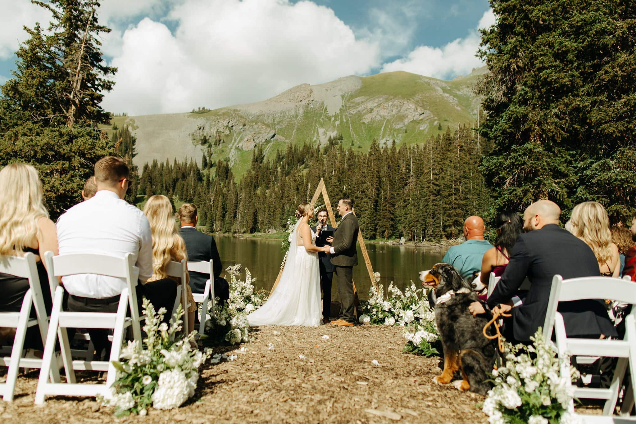 Intimate Wedding at Alta Lakes Observatory