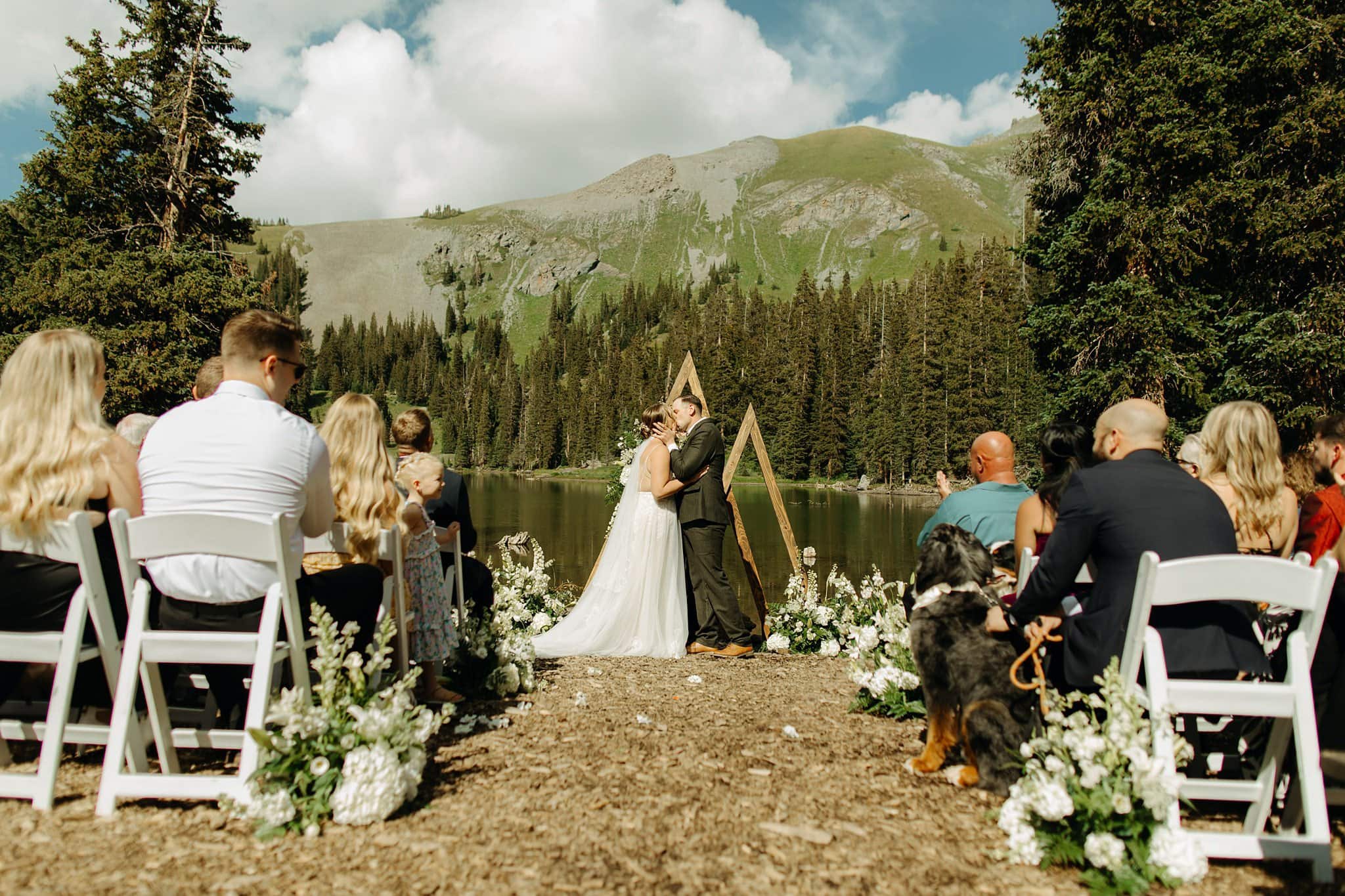 Intimate Wedding at Alta Lakes Observatory