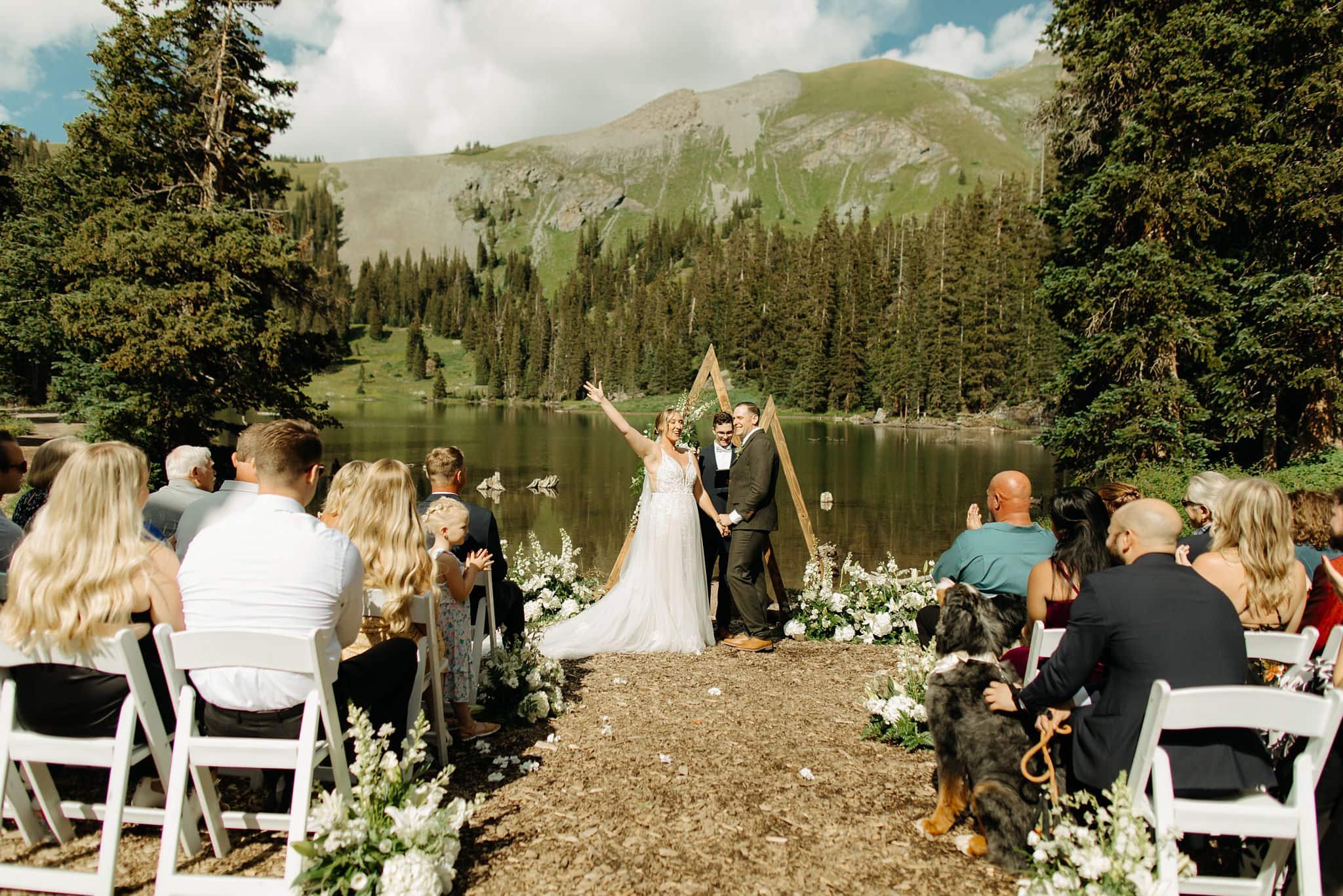 Intimate Wedding at Alta Lakes Observatory