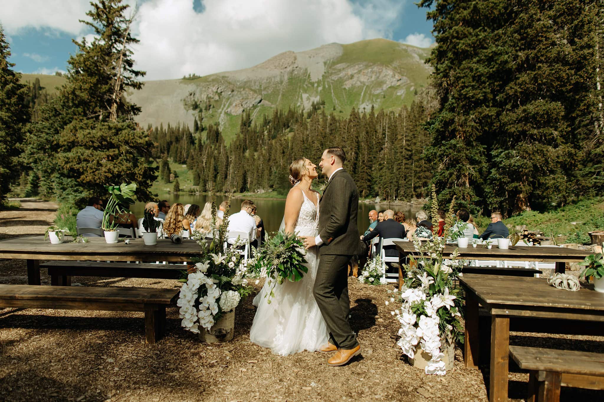 Intimate Wedding at Alta Lakes Observatory
