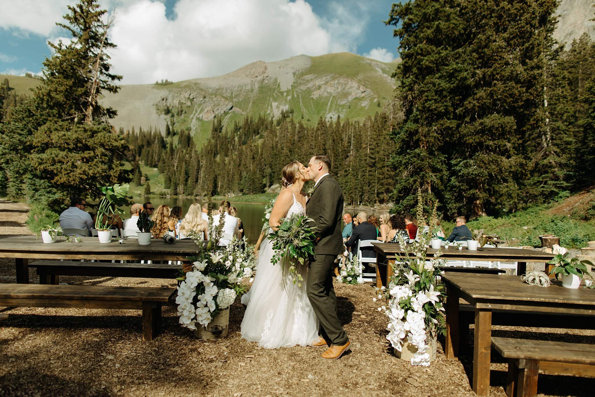 Intimate Wedding at Alta Lakes Observatory