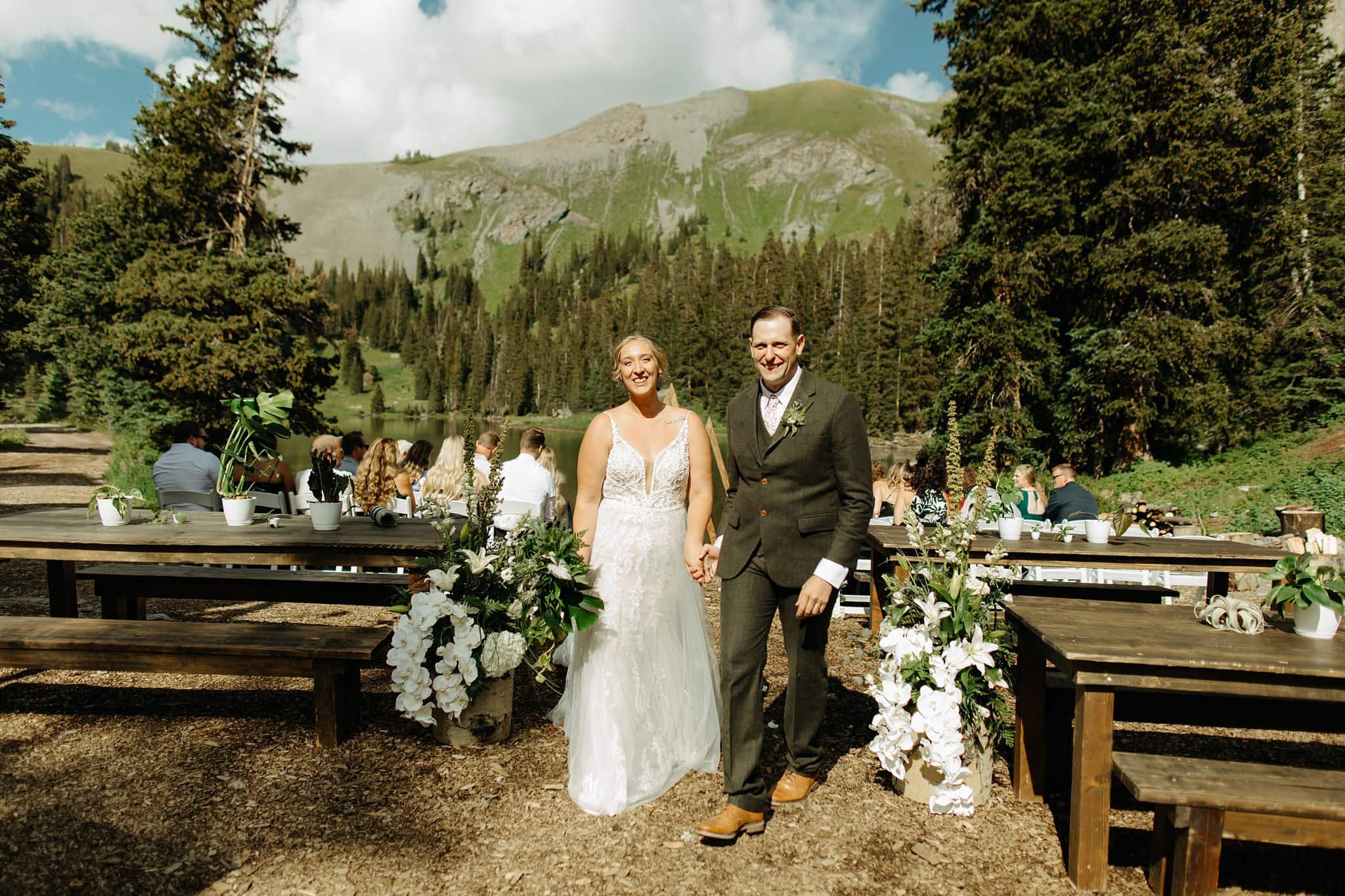 Intimate Wedding at Alta Lakes Observatory