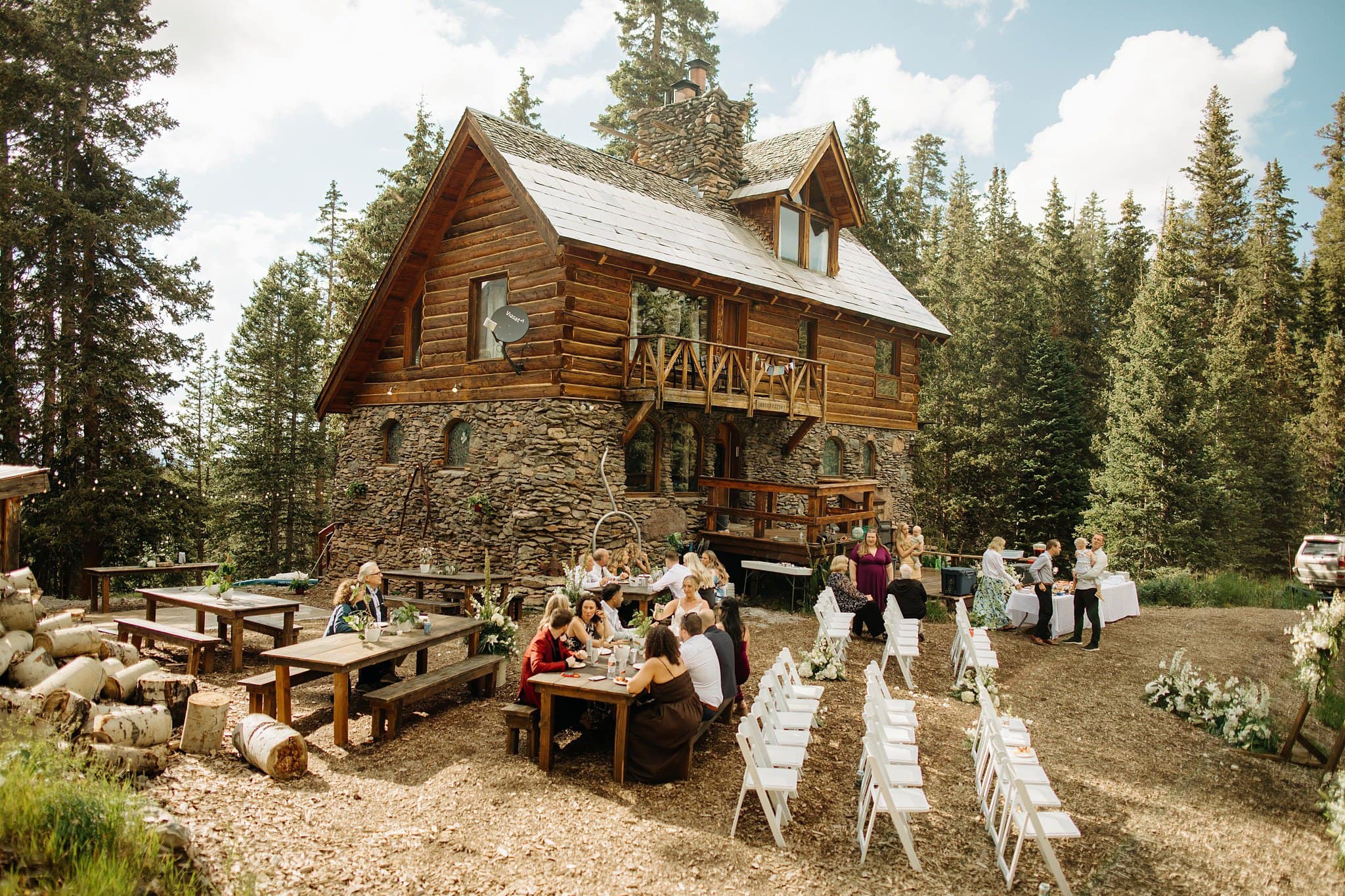 Intimate Wedding at Alta Lakes Observatory