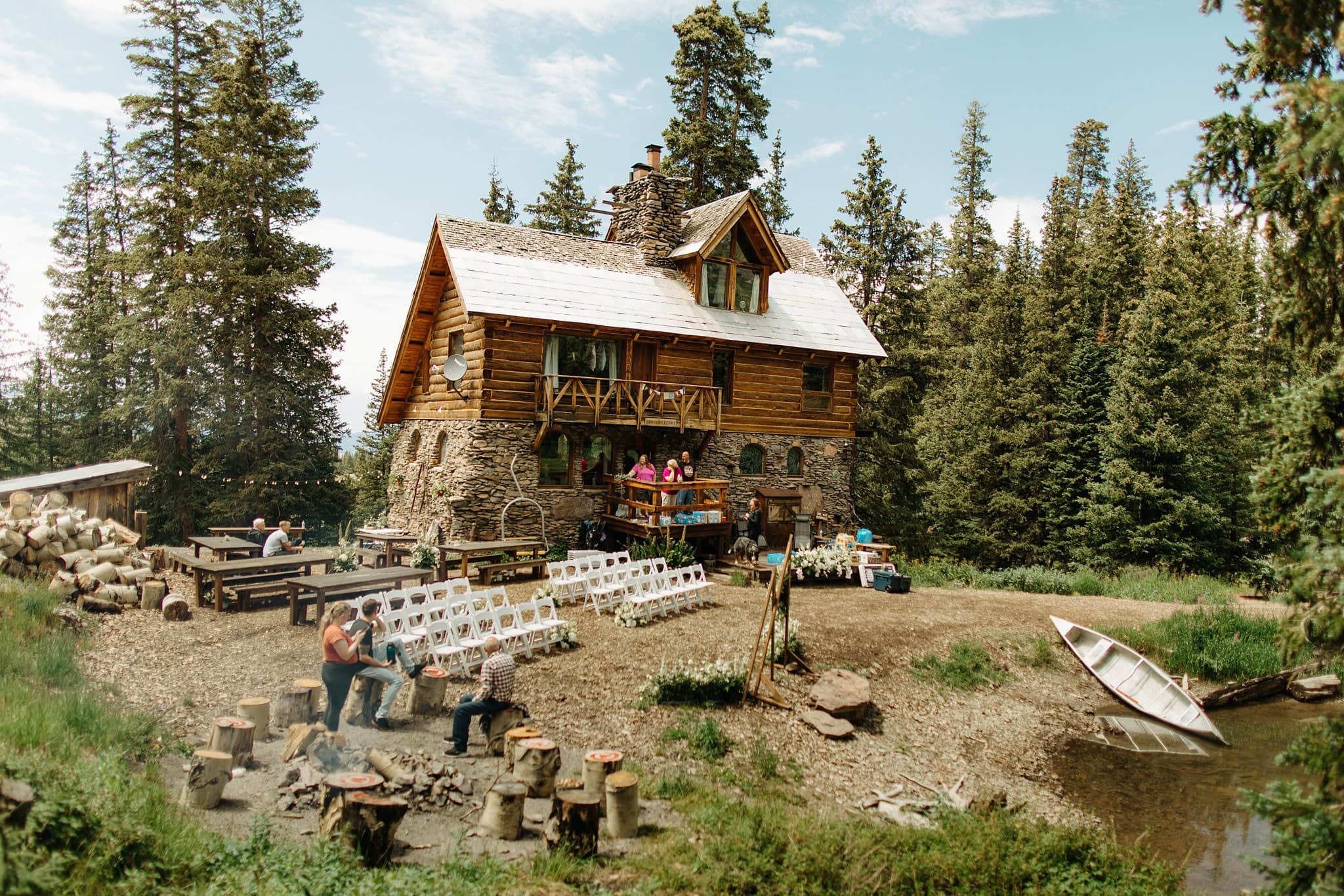 Intimate Wedding at Alta Lakes Observatory