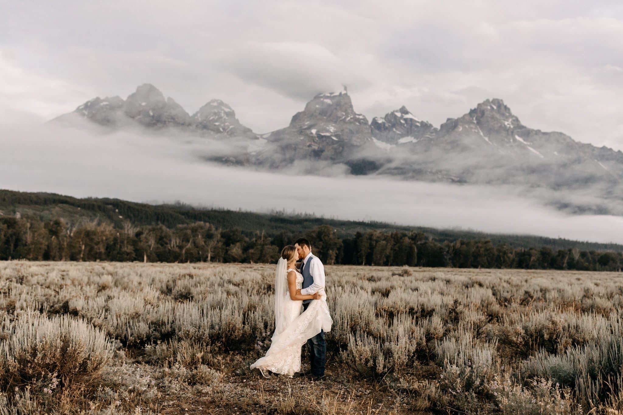 Intimate Wedding at Grand Teton National Park