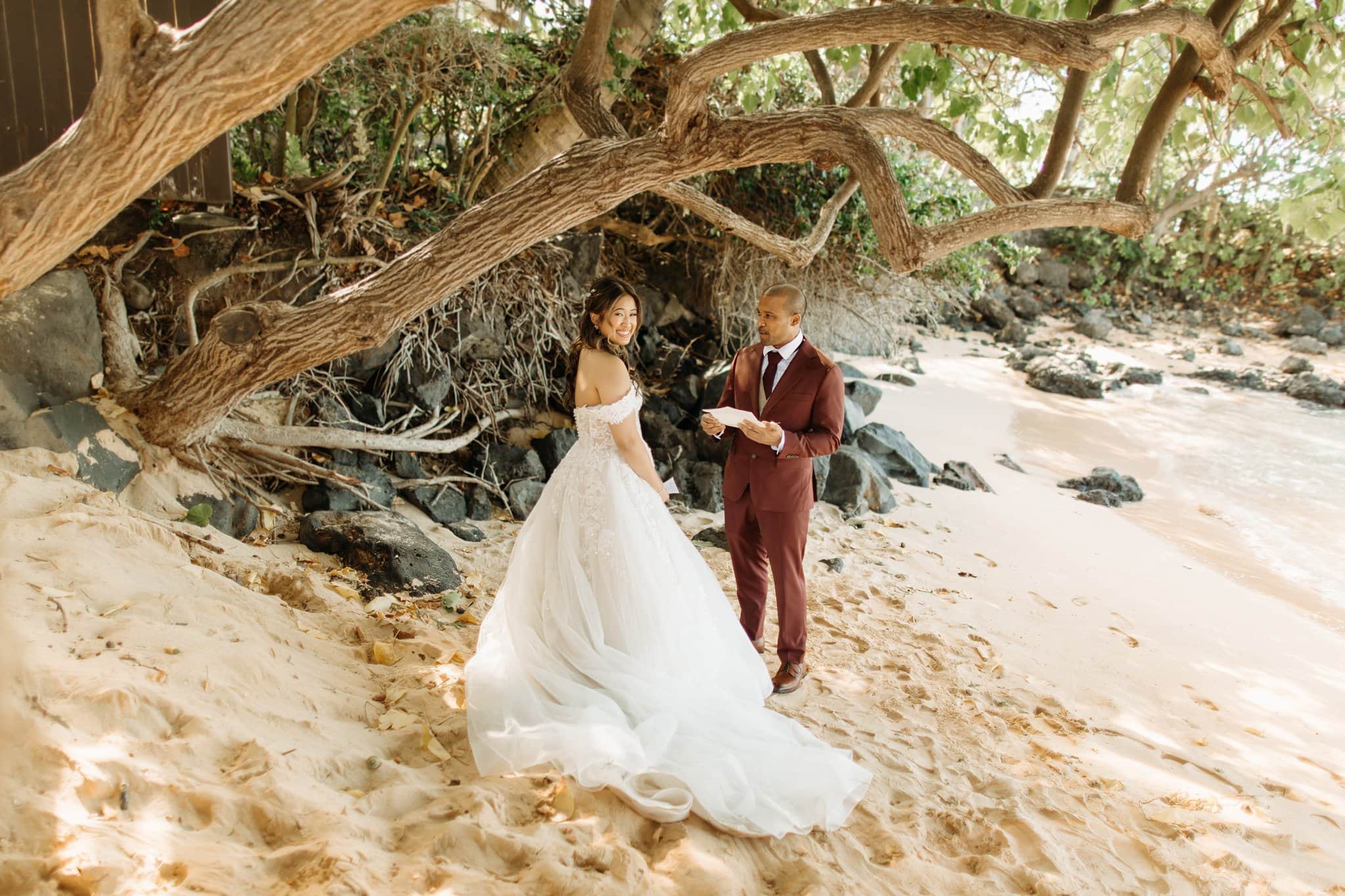 Tropical Elopement in Maui