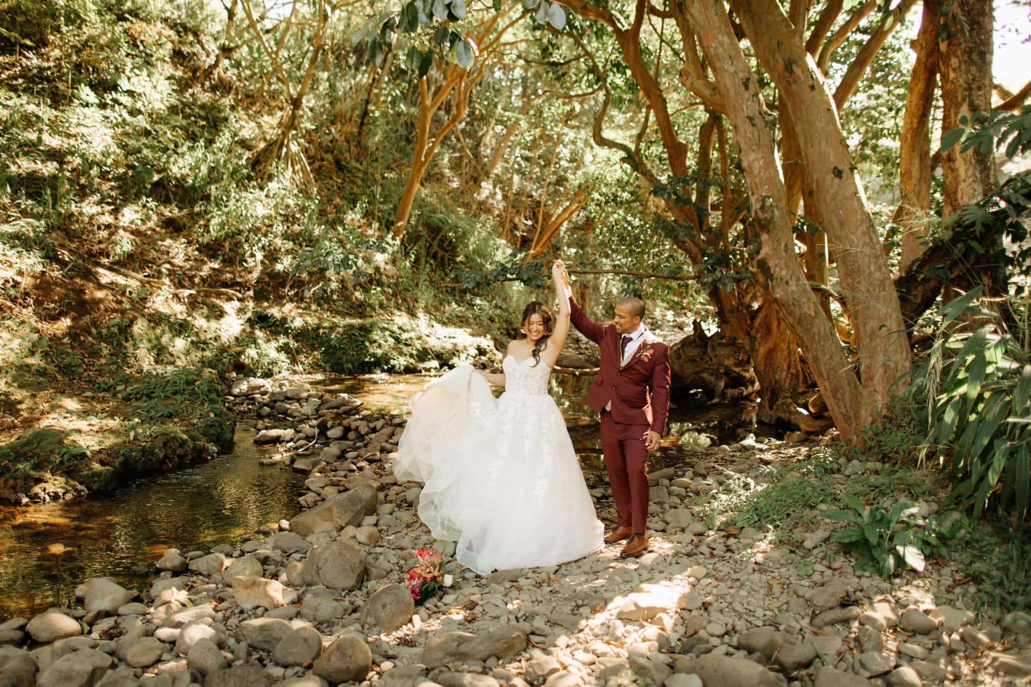 Tropical Elopement in Maui