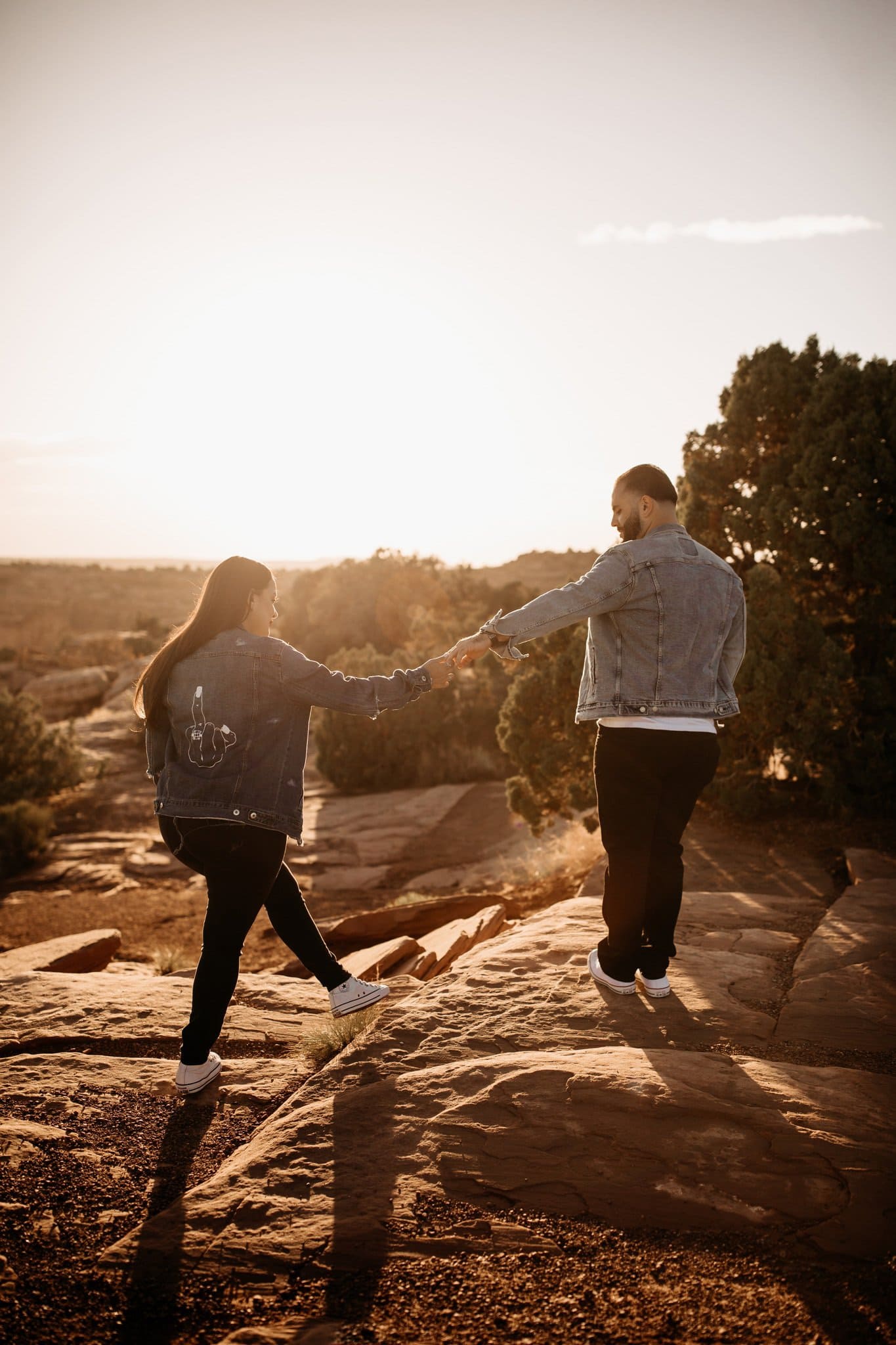 Adventurous Desert Engagement Session in Moab