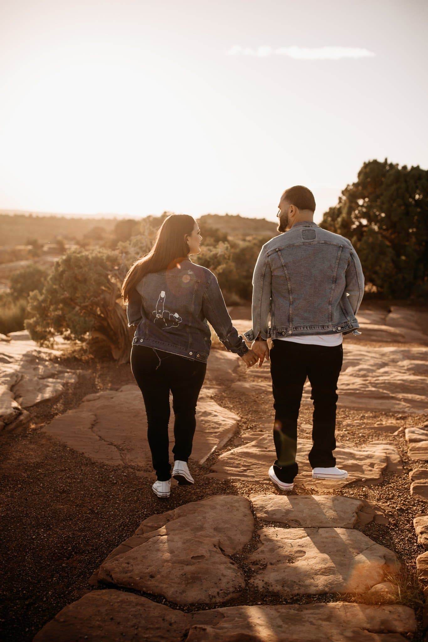Adventurous Desert Engagement Session in Moab
