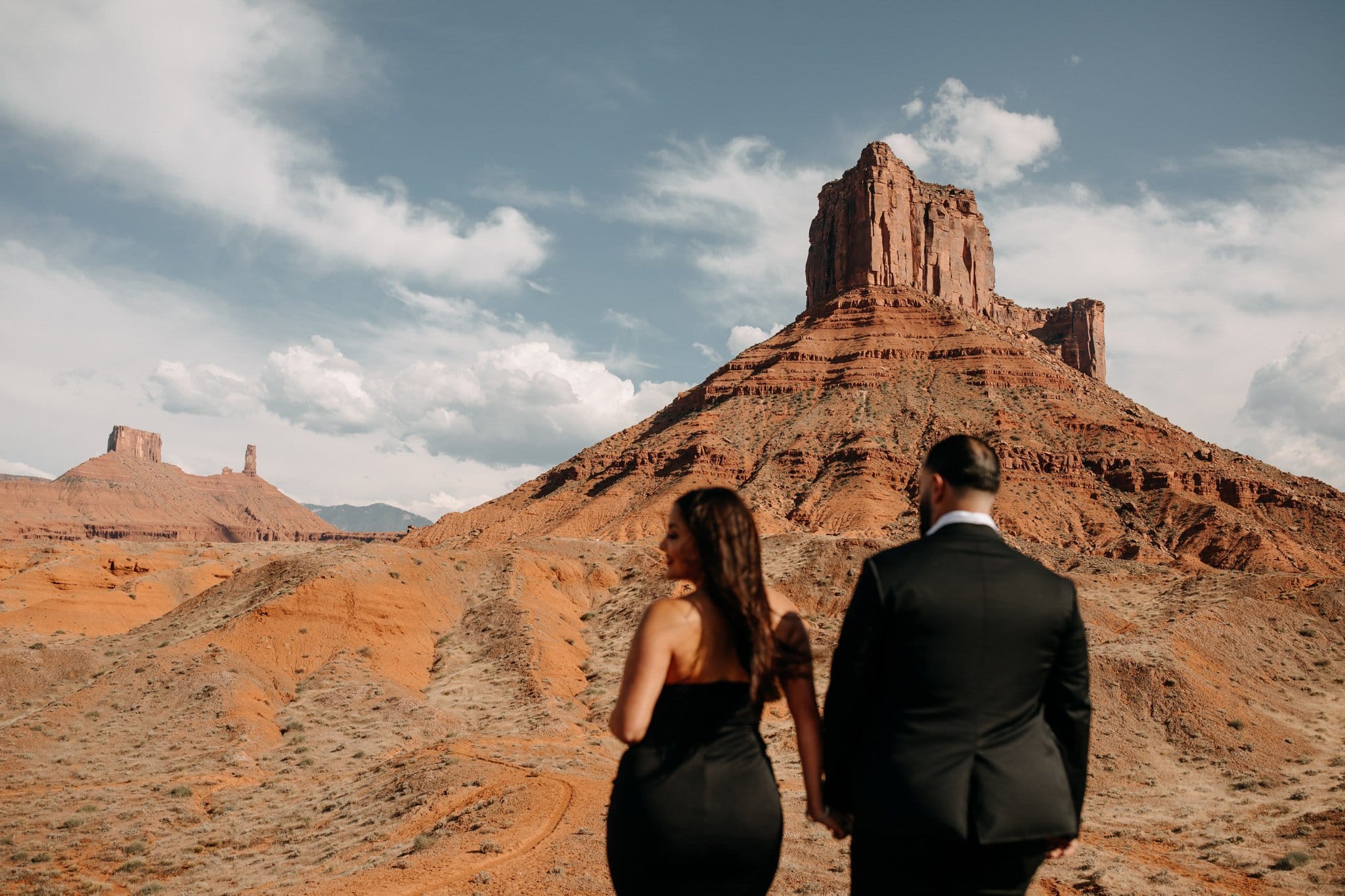 Adventurous Desert Engagement Session in Moab