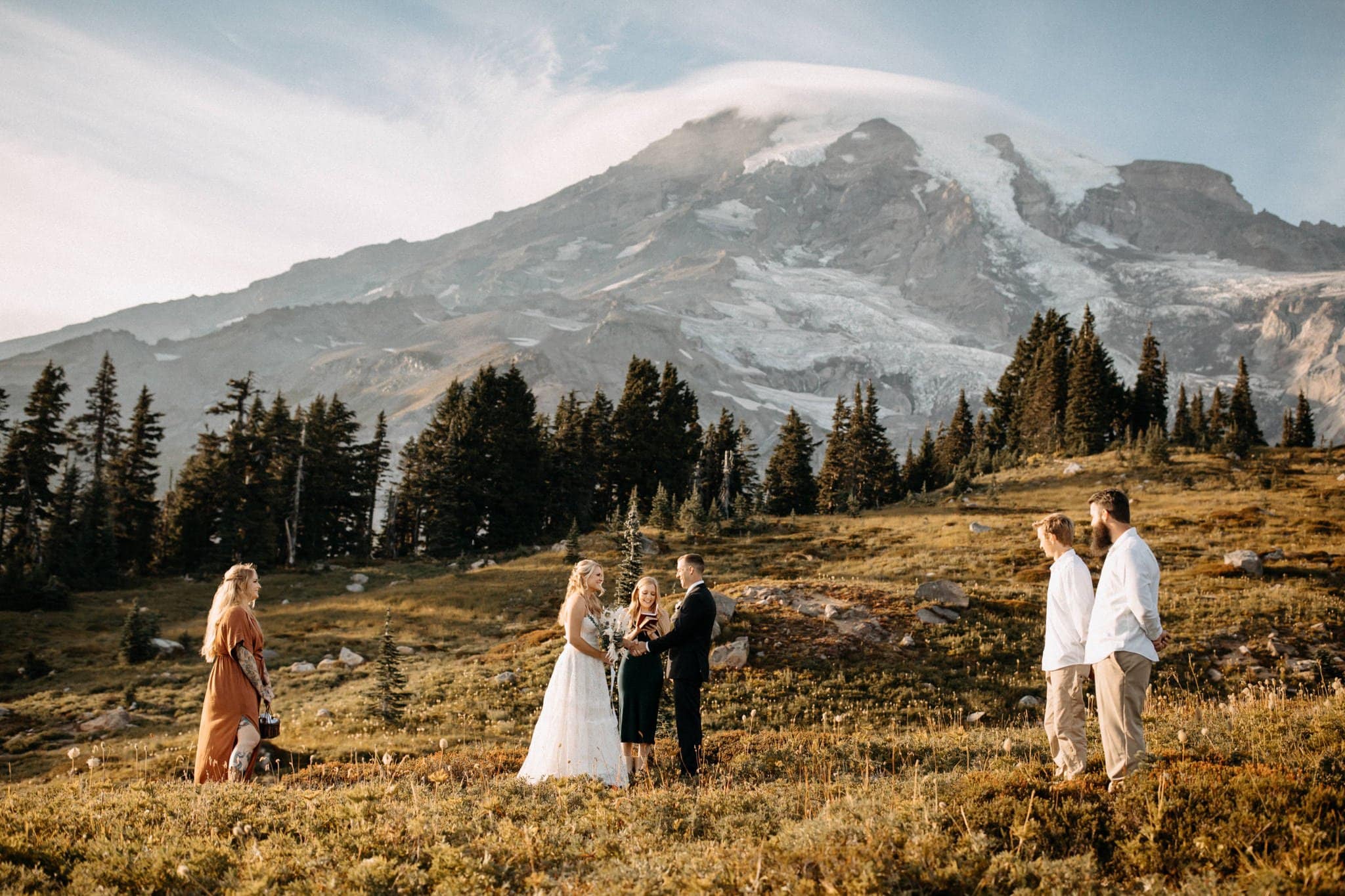 Adventurous Elopement at Mount Rainier National Park