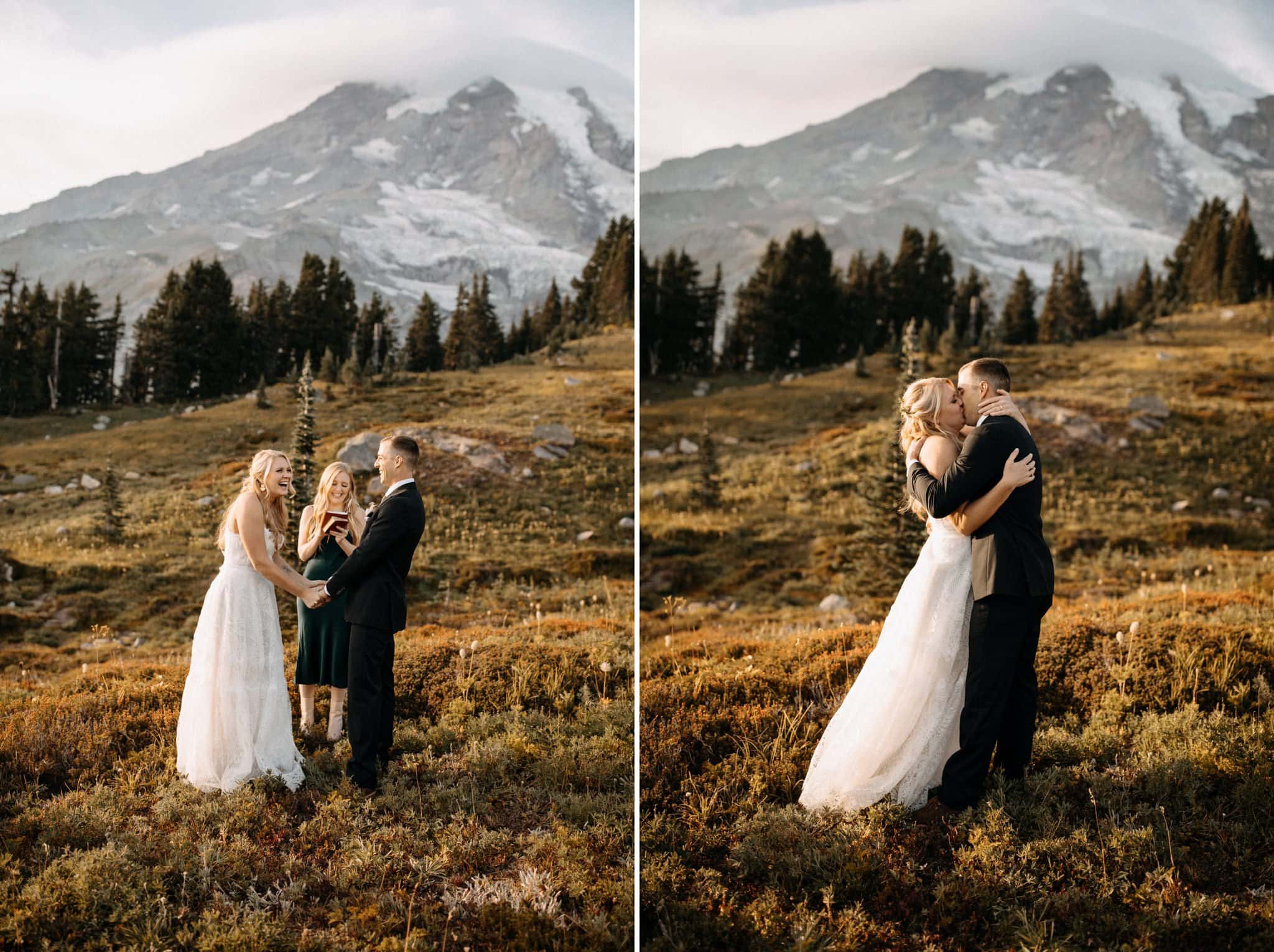 Adventurous Elopement at Mount Rainier National Park
