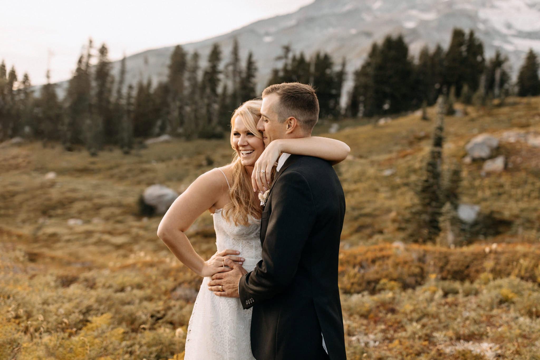 Adventurous Elopement at Mount Rainier National Park