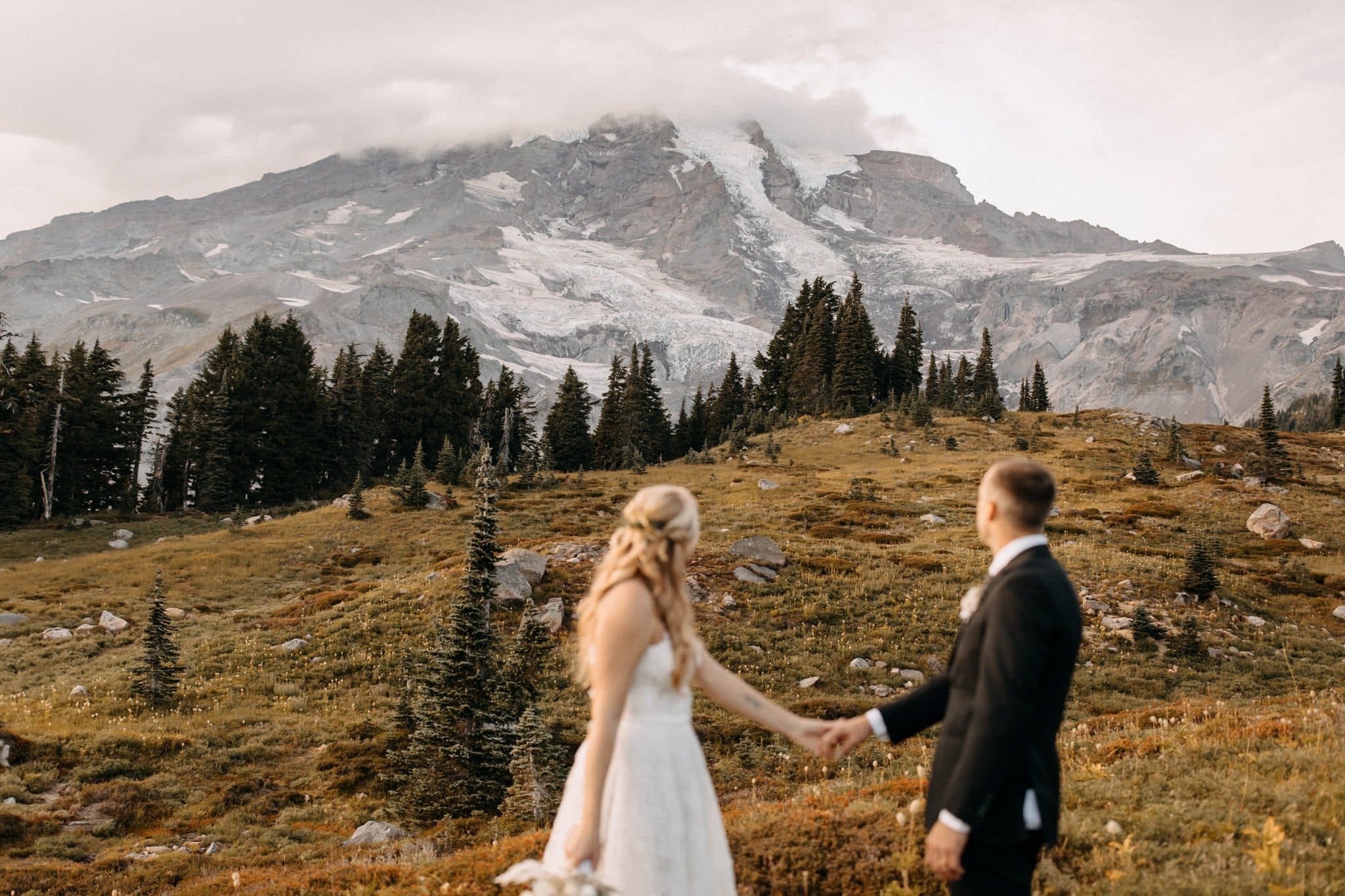 Adventurous Elopement at Mount Rainier National Park
