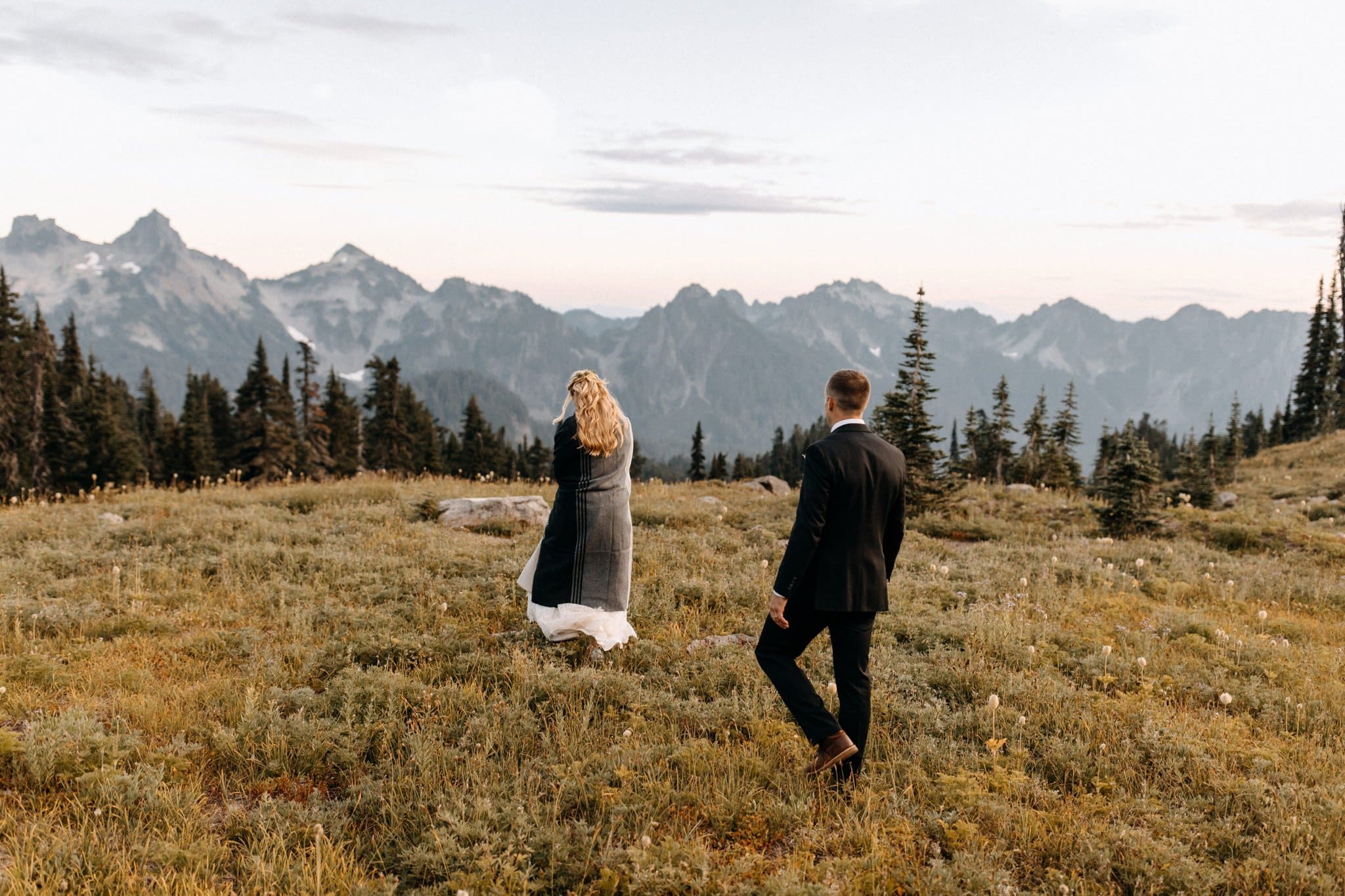 Adventurous Elopement at Mount Rainier National Park