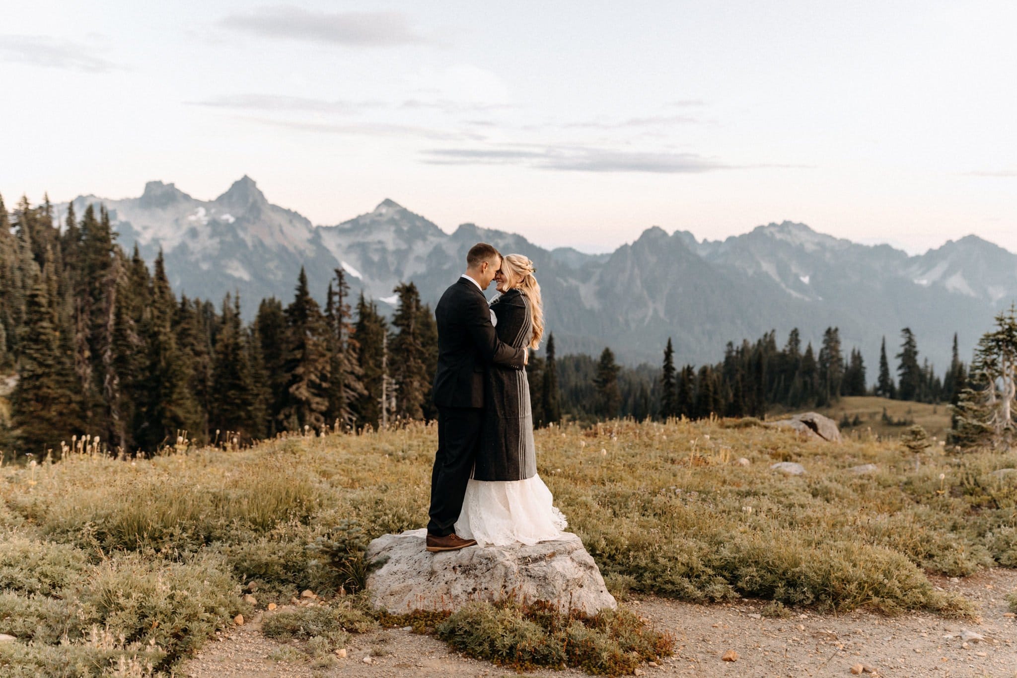 Adventurous Elopement at Mount Rainier National Park
