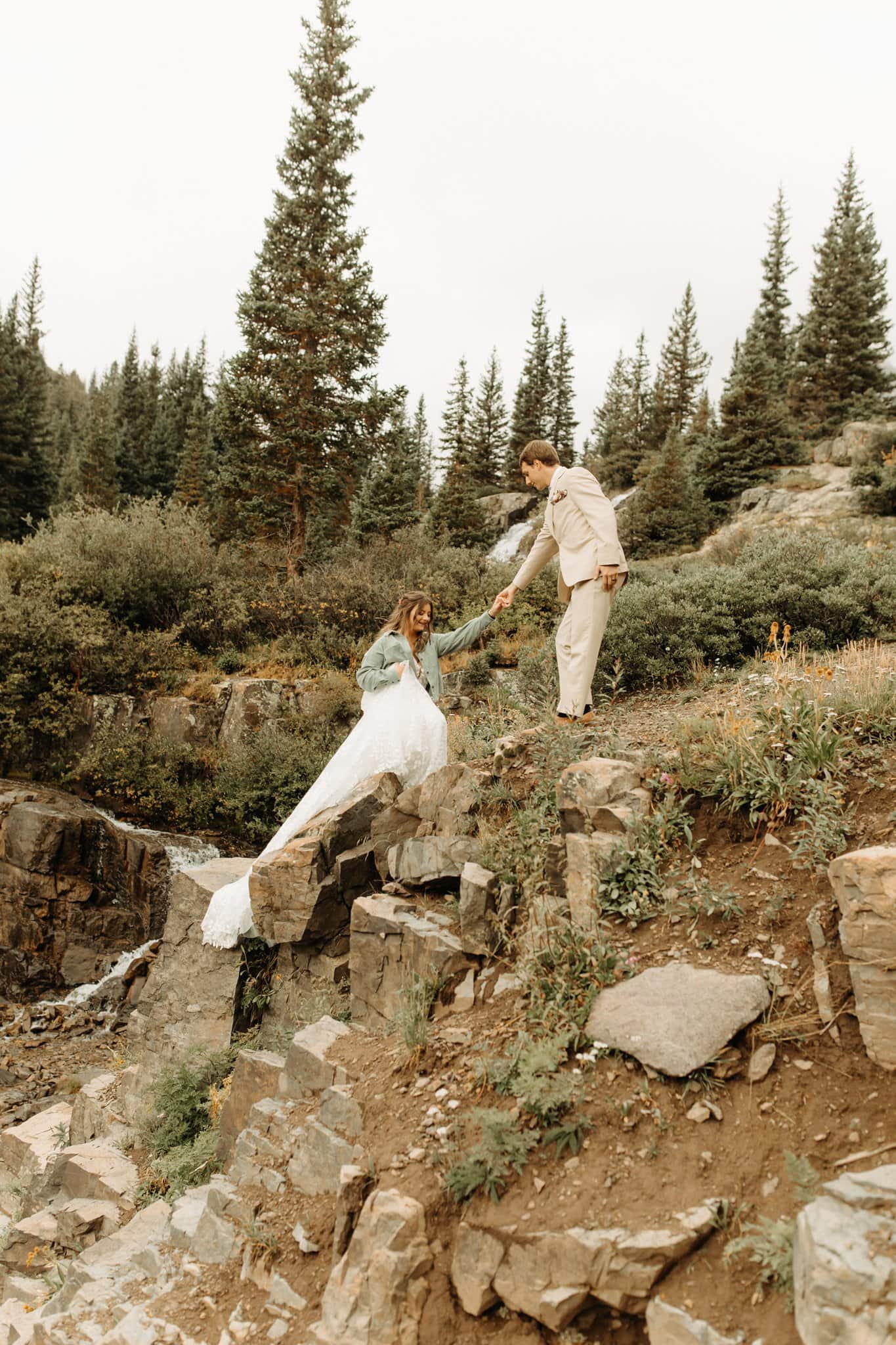 Mountaintop Elopement in Ouray
