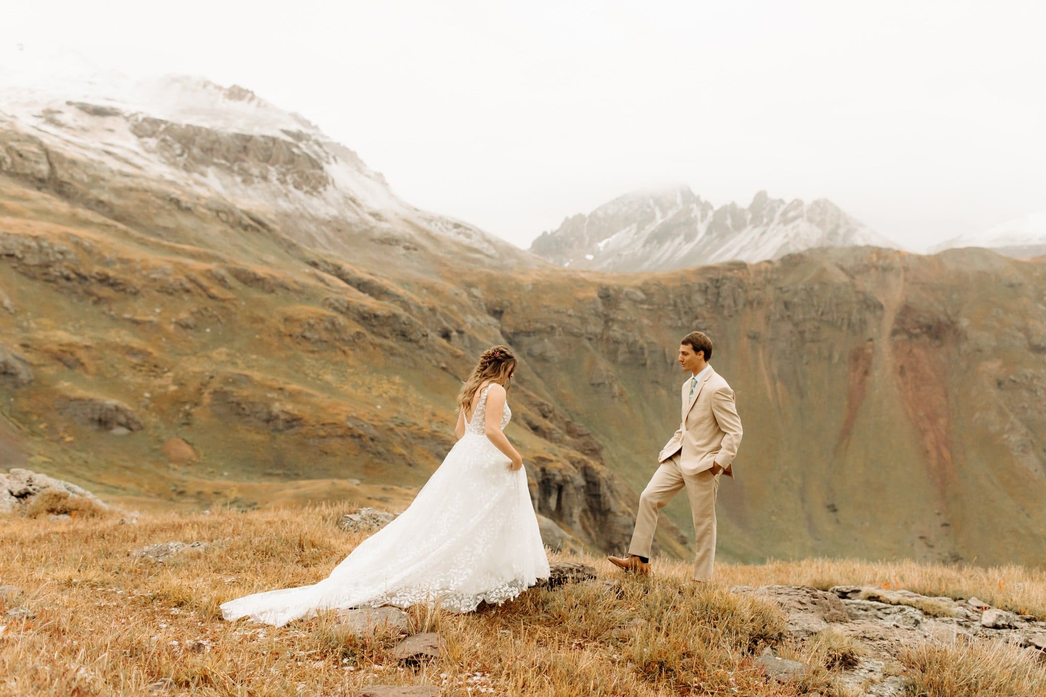 Mountaintop Elopement in Ouray