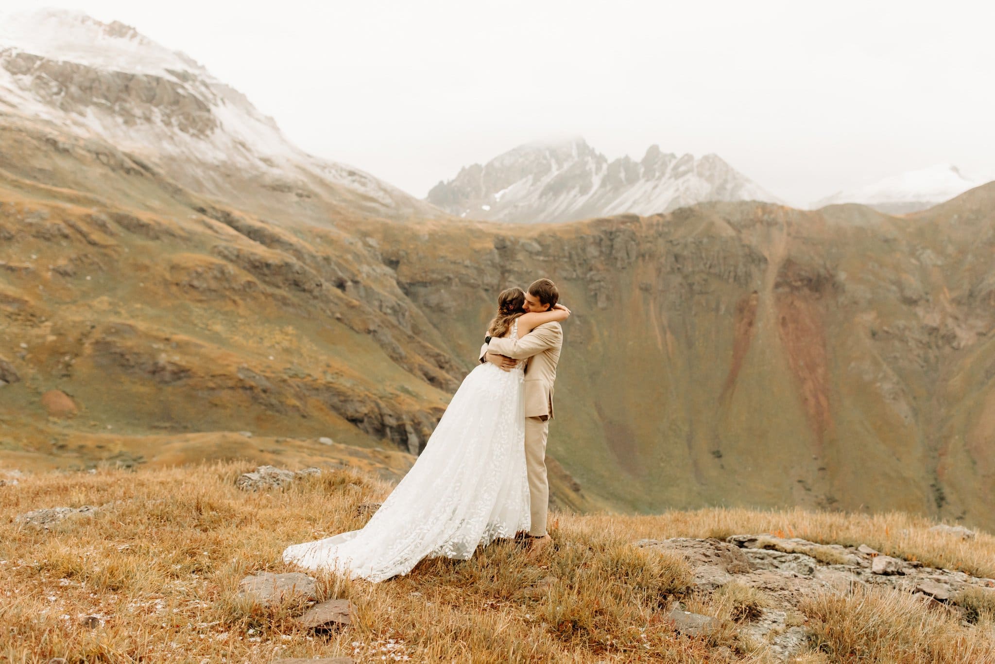 Mountaintop Elopement in Ouray
