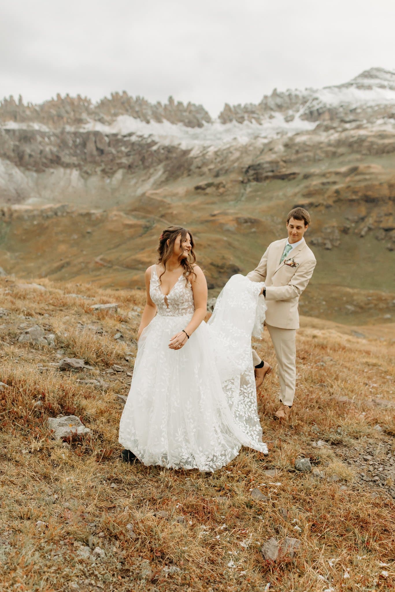 Mountaintop Elopement in Ouray