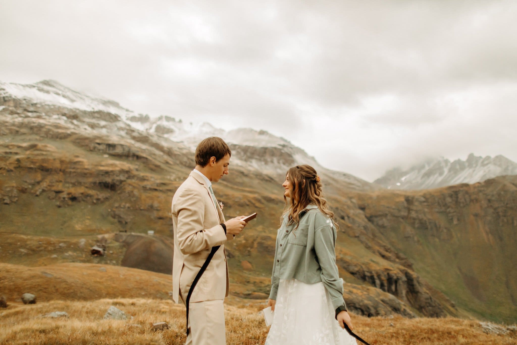 Mountaintop Elopement in Ouray