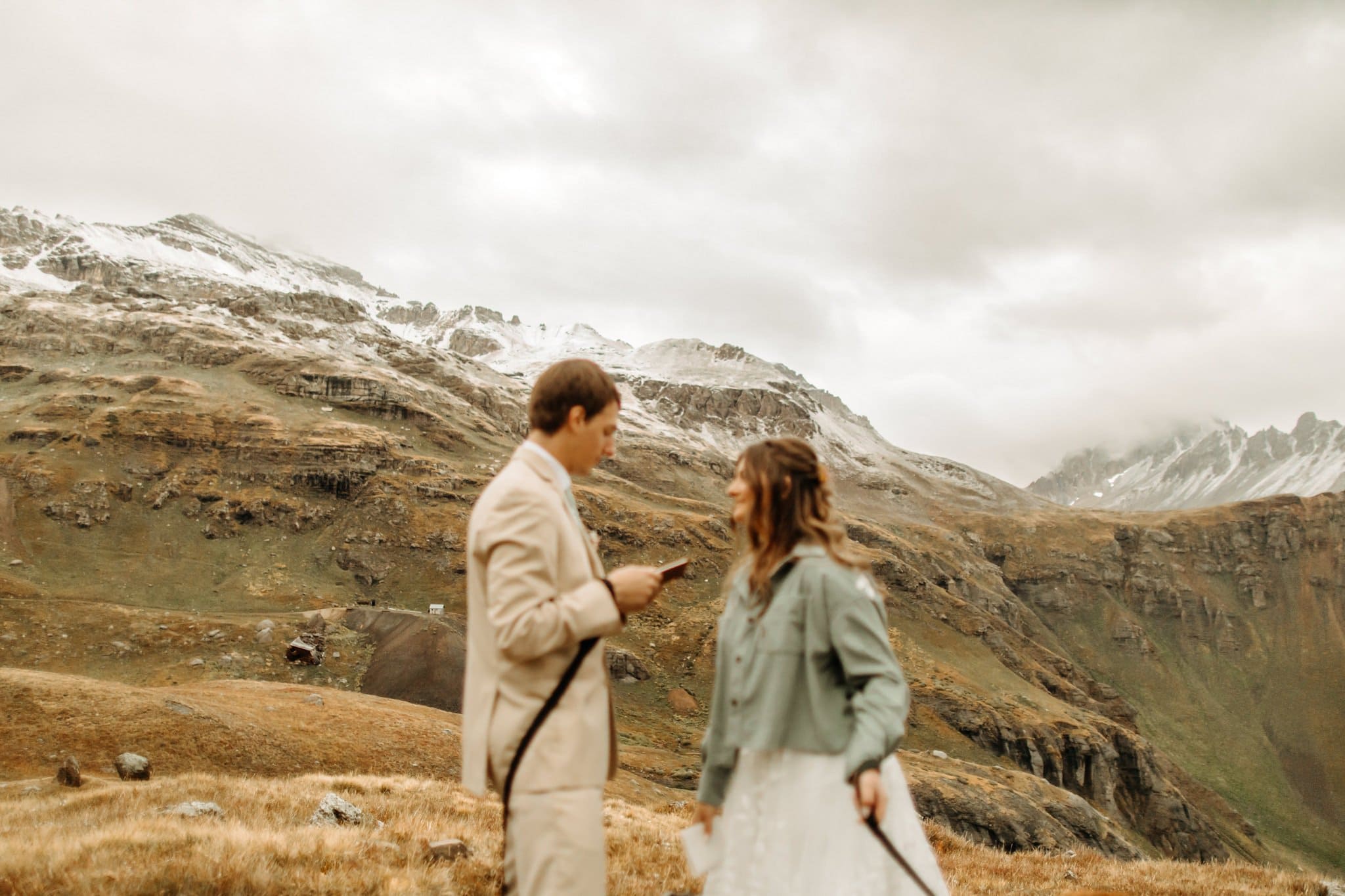 Mountaintop Elopement in Ouray