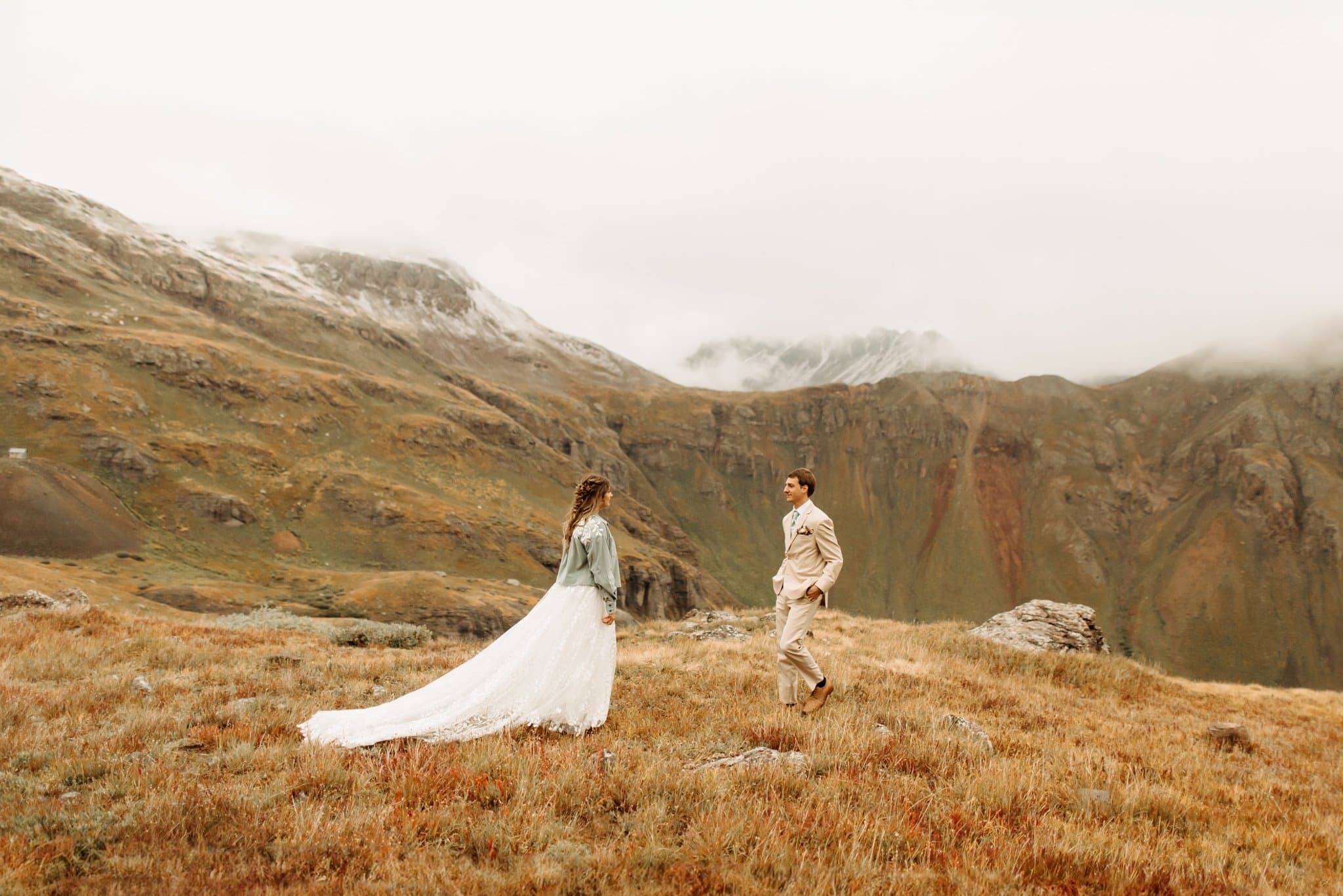 Mountaintop Elopement in Ouray
