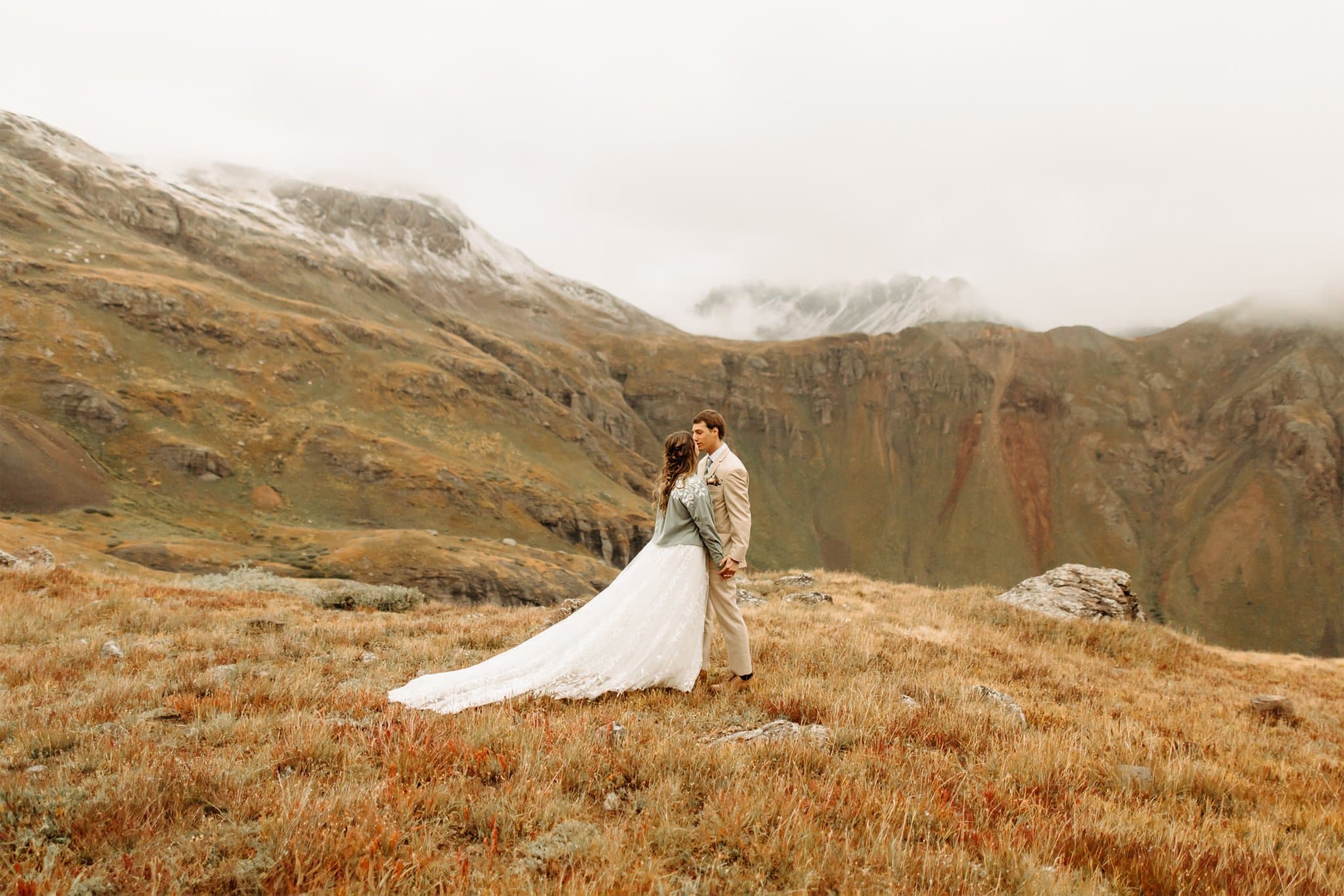 Mountaintop Elopement in Ouray
