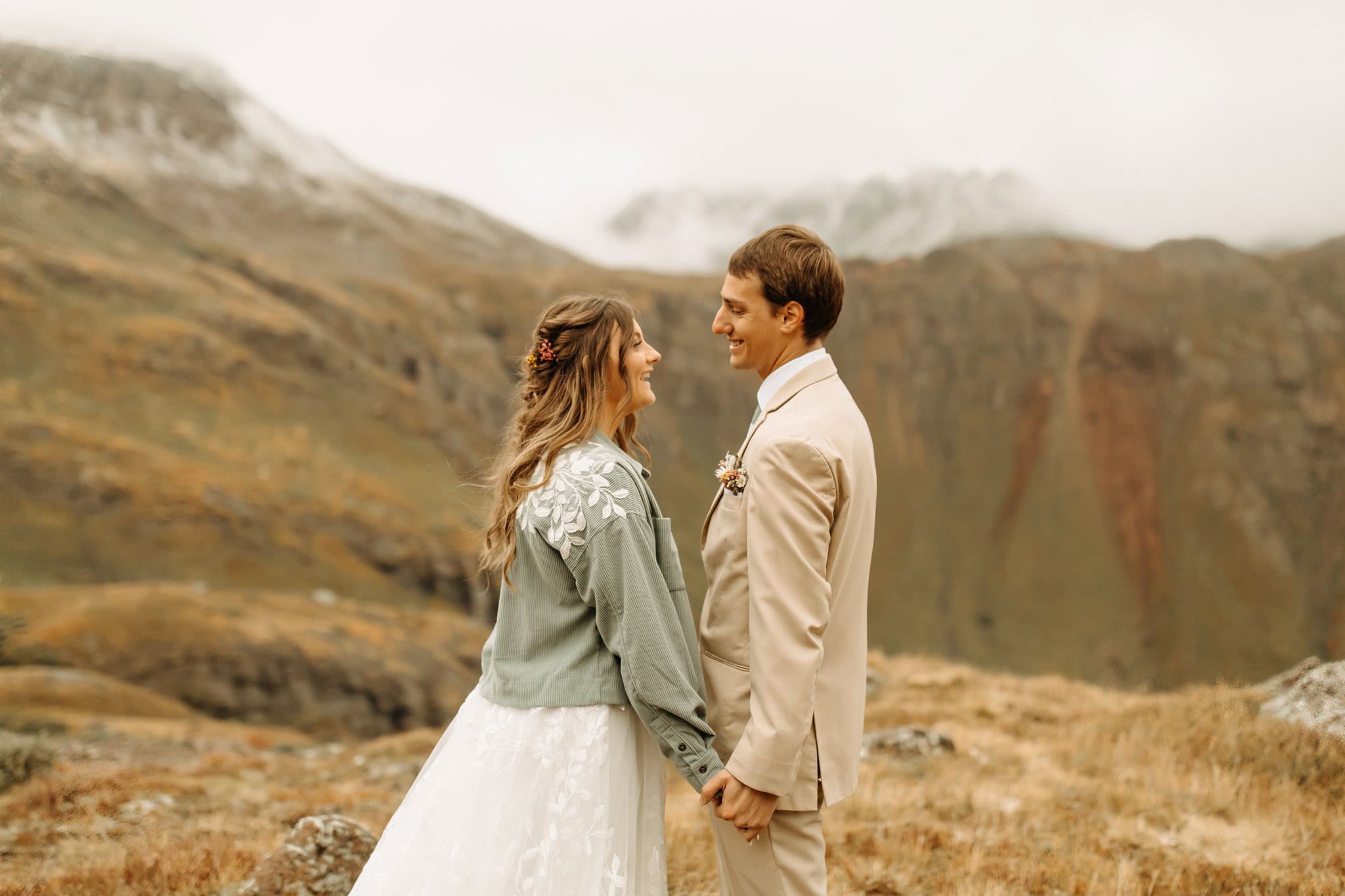 Mountaintop Elopement in Ouray