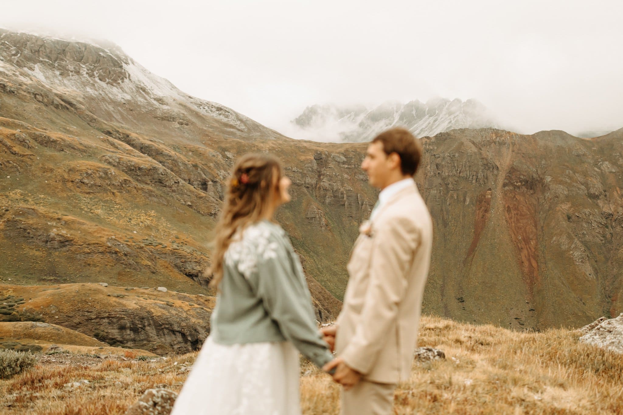 Mountaintop Elopement in Ouray