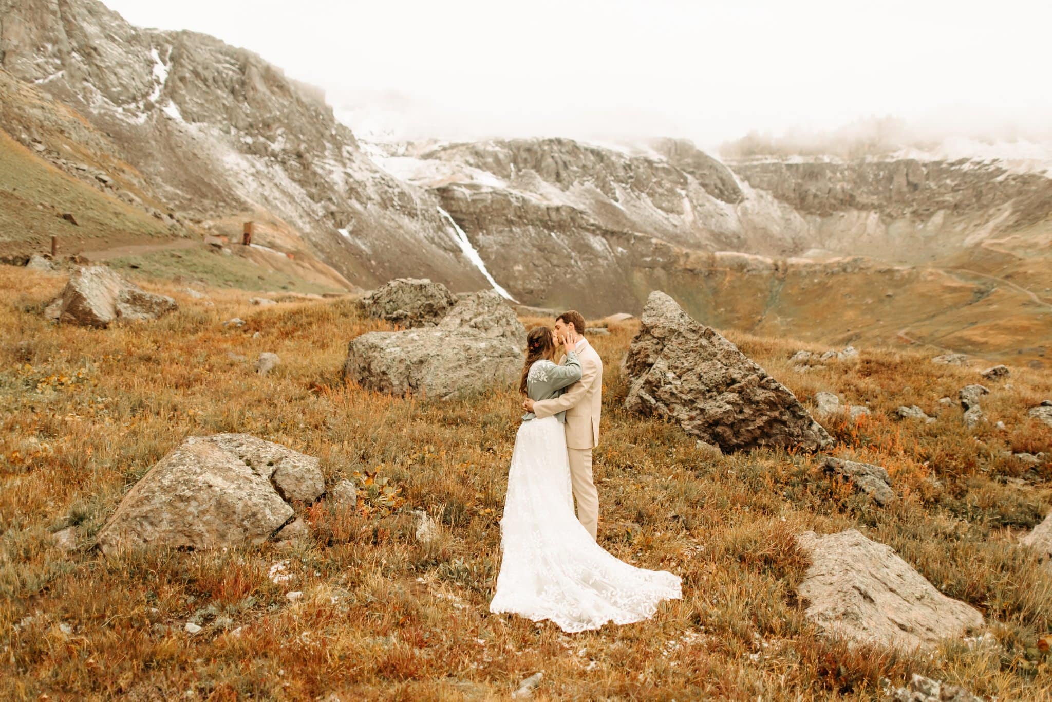 Mountaintop Elopement in Ouray