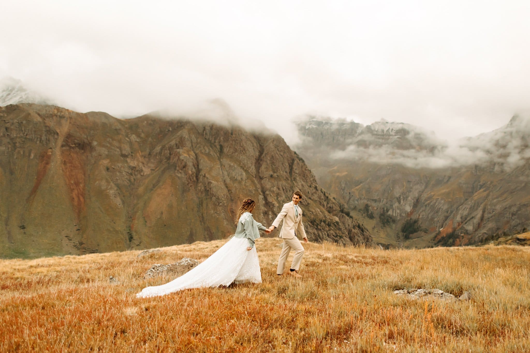 Mountaintop Elopement in Ouray