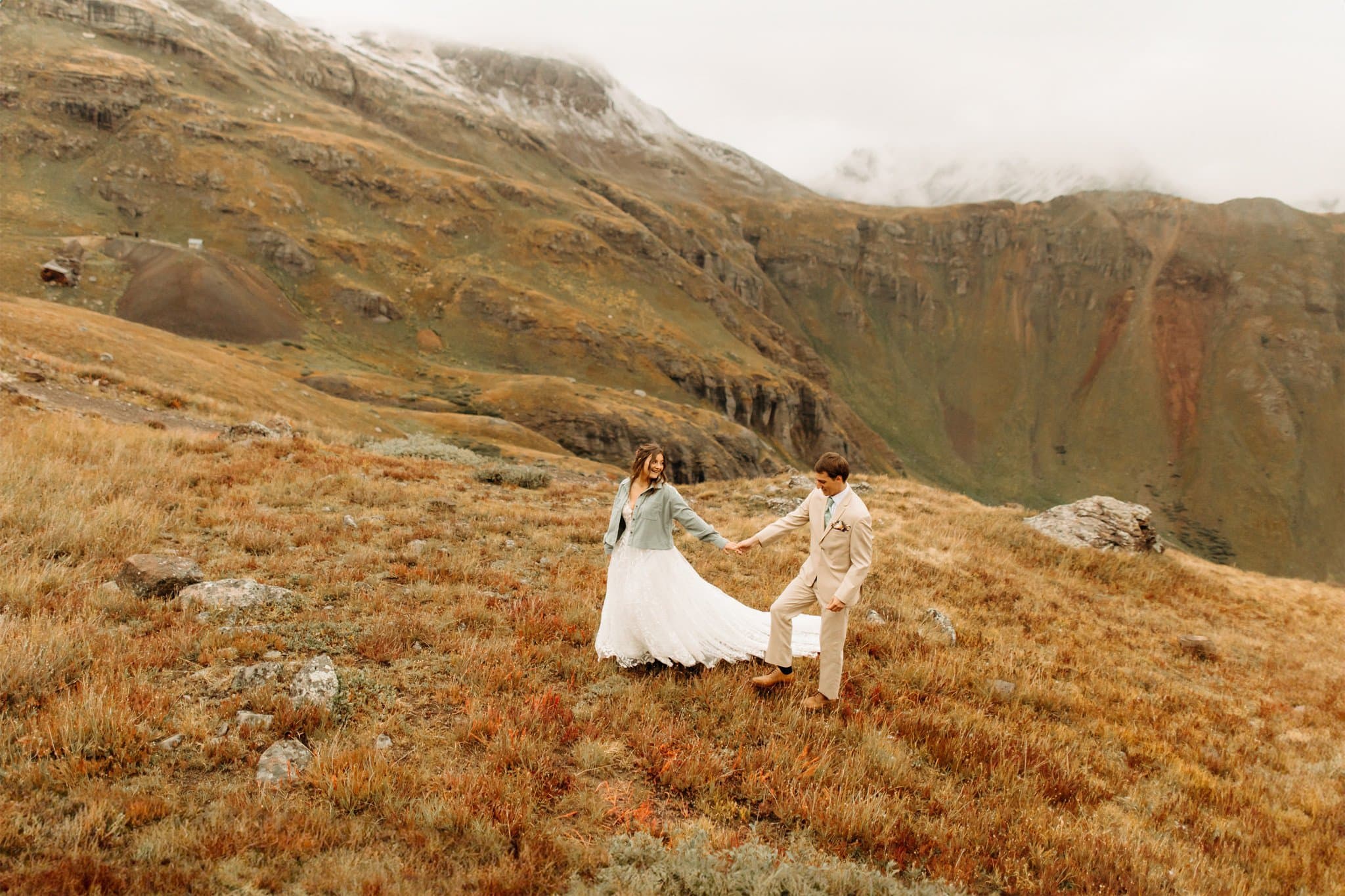 Mountaintop Elopement in Ouray