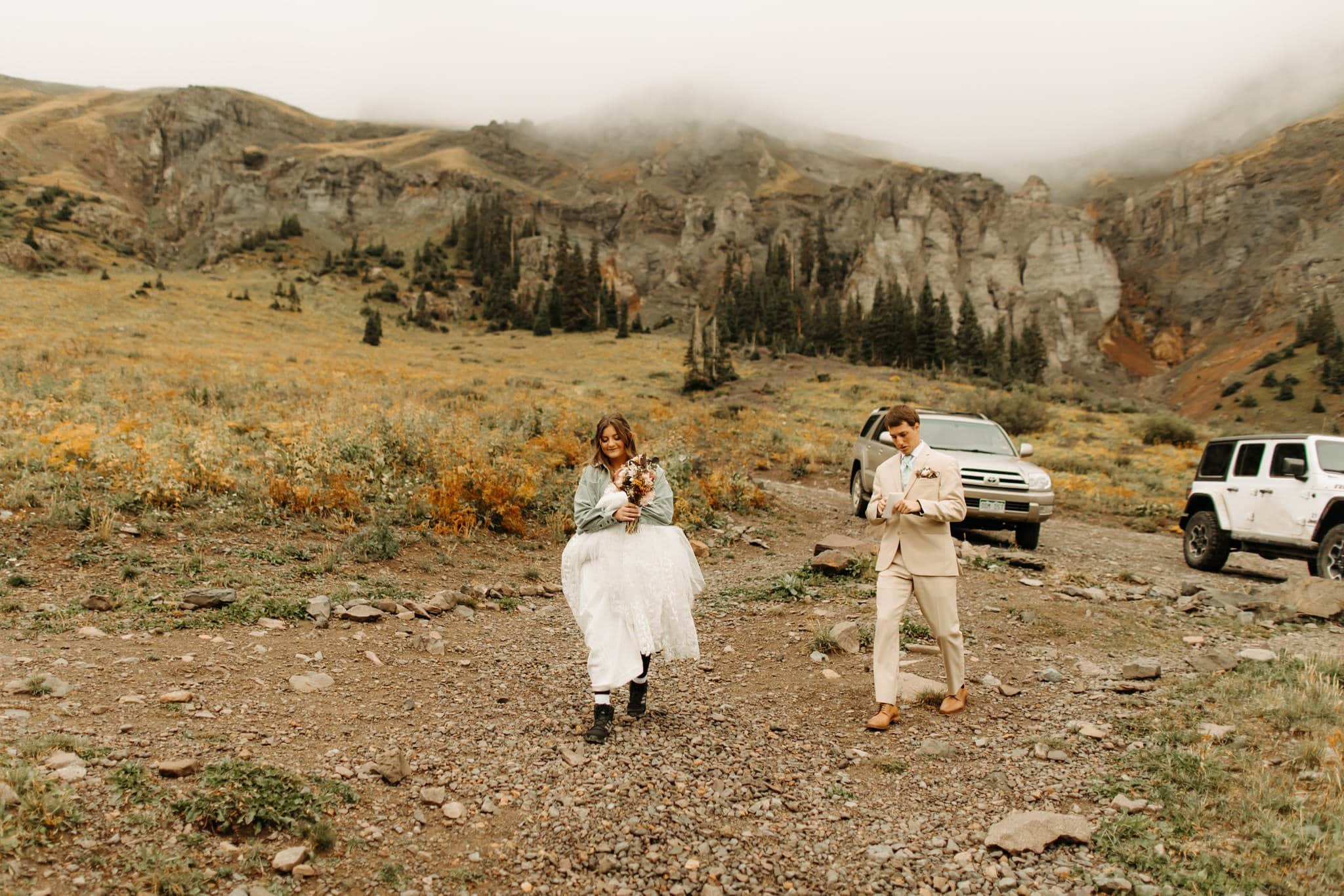 Mountaintop Elopement in Ouray