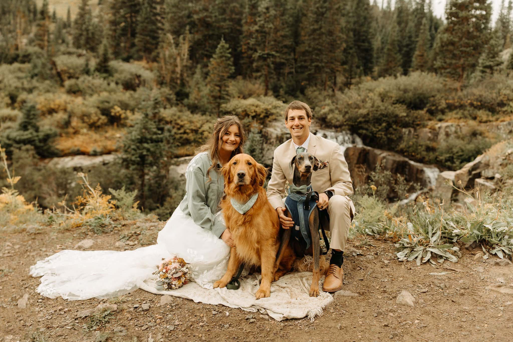 Mountaintop Elopement in Ouray