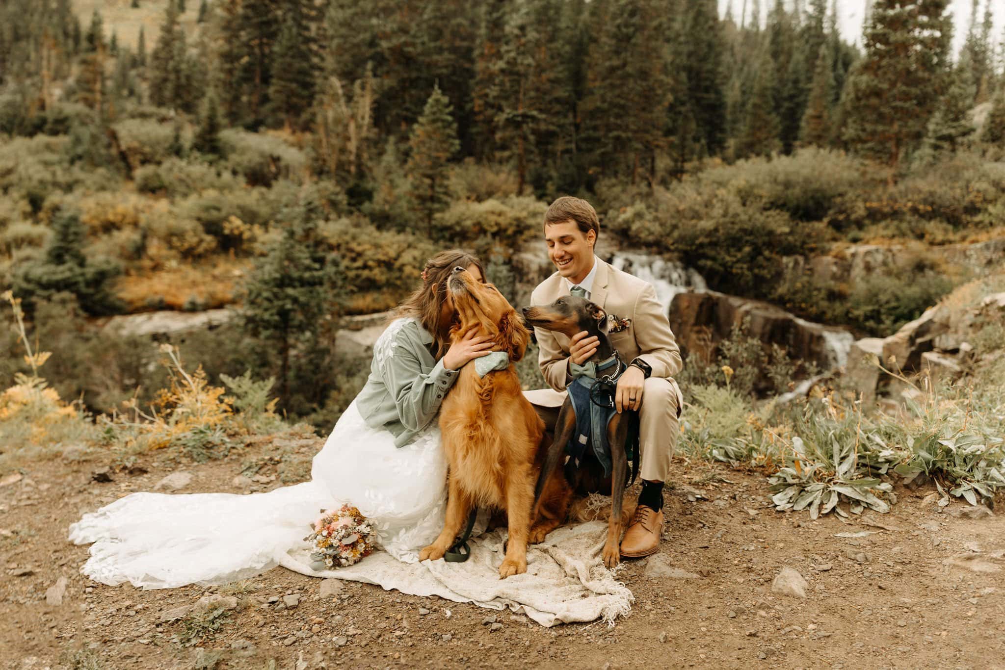 Mountaintop Elopement in Ouray