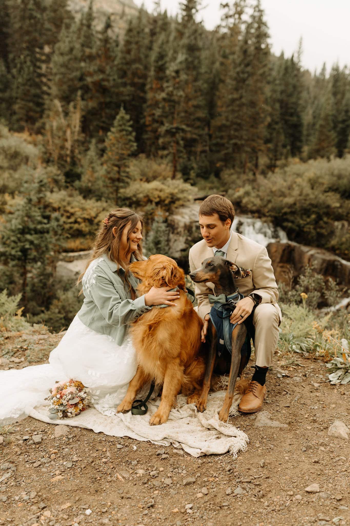Mountaintop Elopement in Ouray