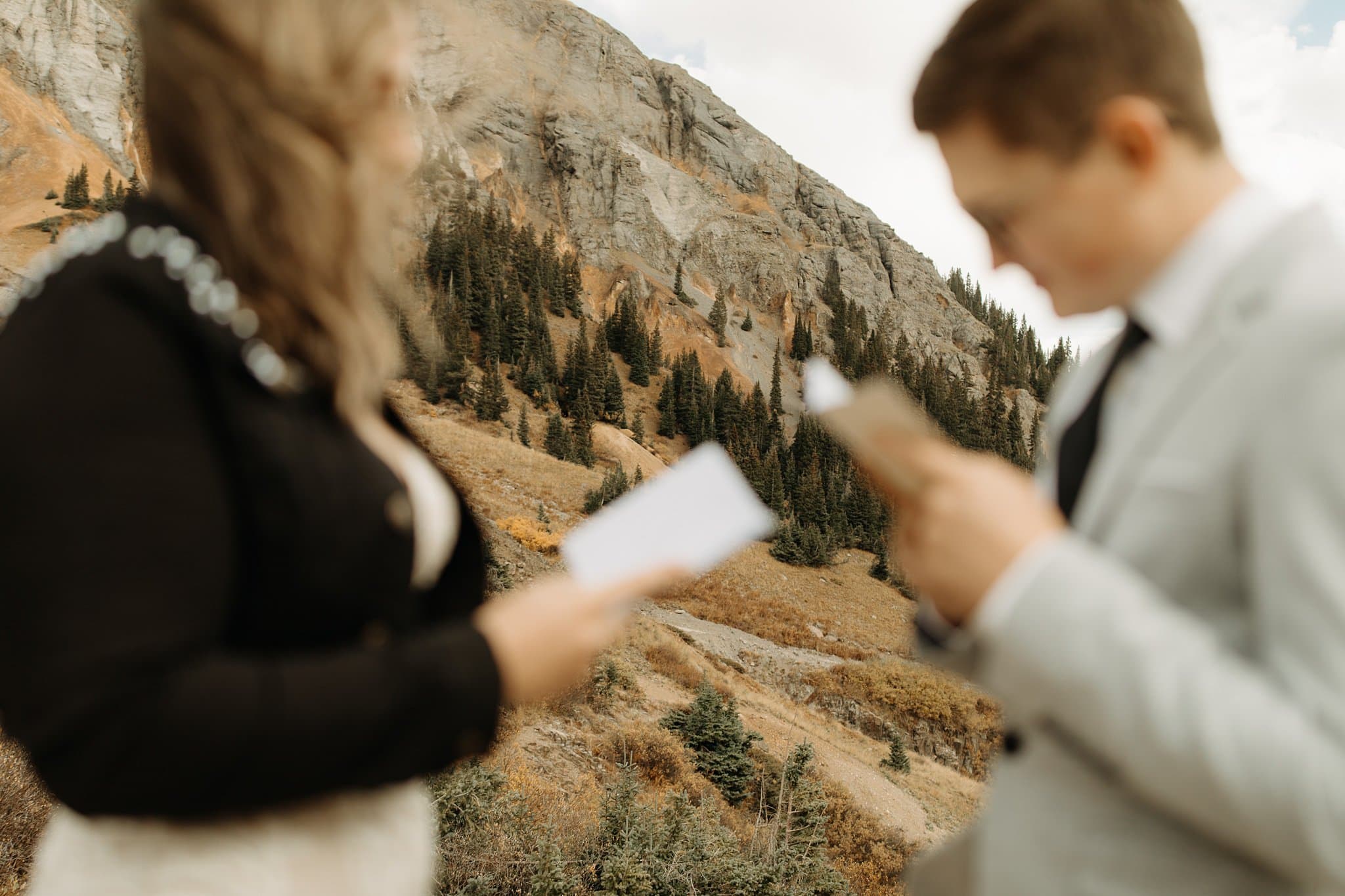 Rugged Mountaintop Elopement in Ouray