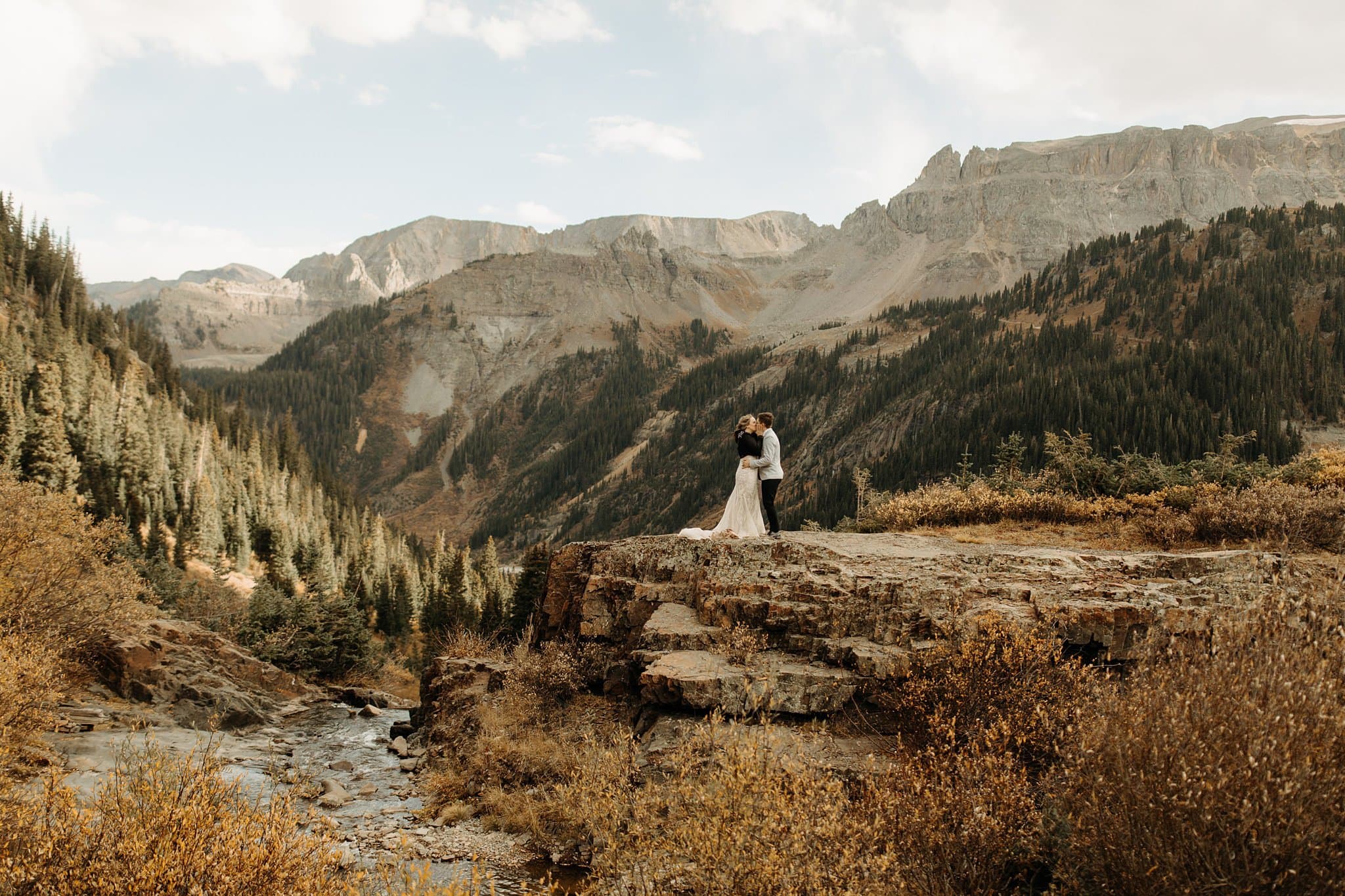 Rugged Mountaintop Elopement in Ouray