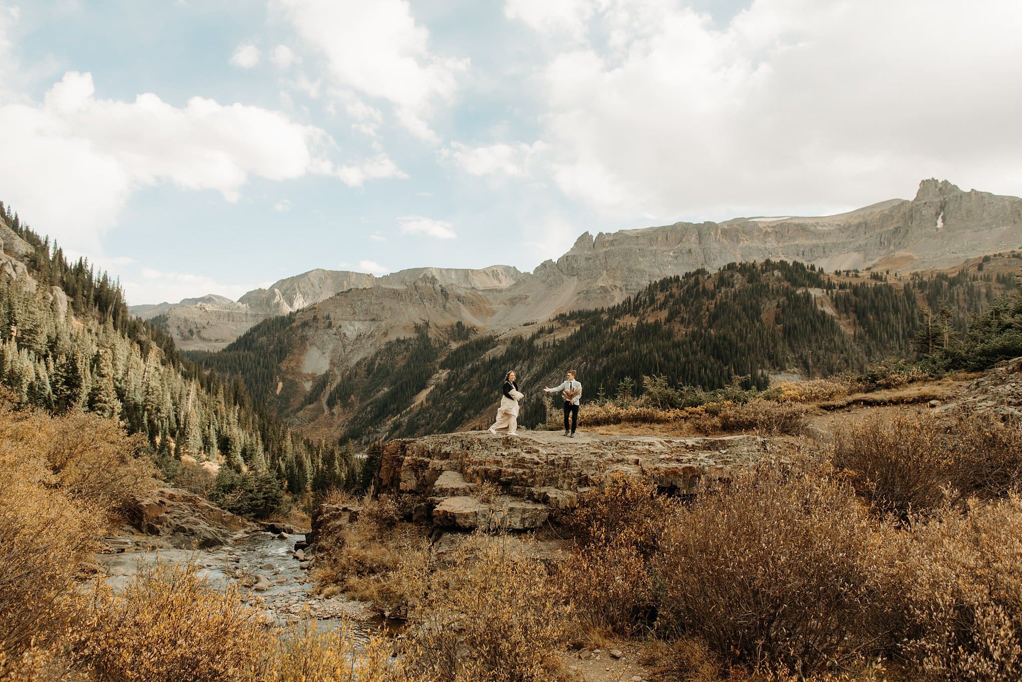 Rugged Mountaintop Elopement in Ouray